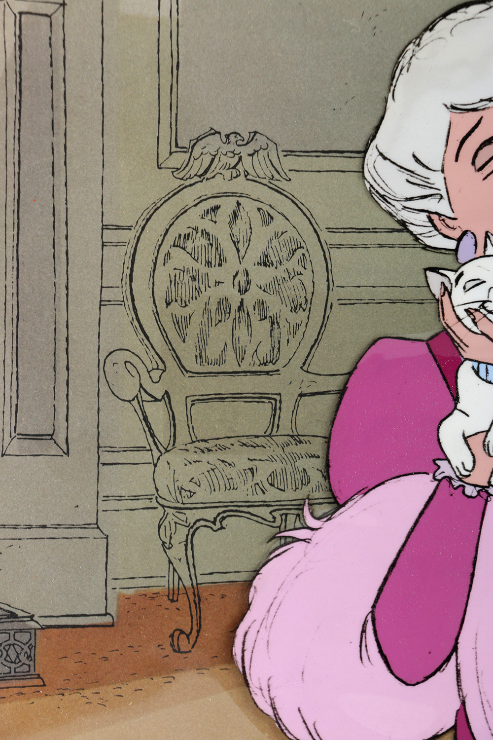 Sericel from Disney's Animated Film "The Aristocats (1970)"