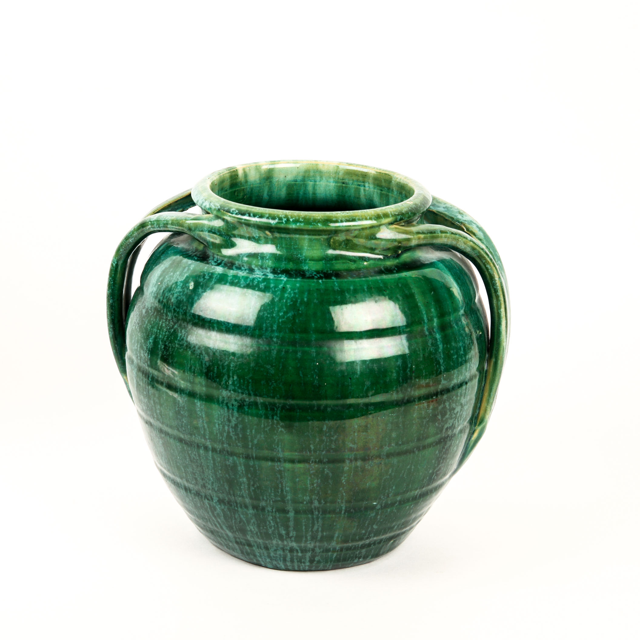 Selection of Green and Blue Vases