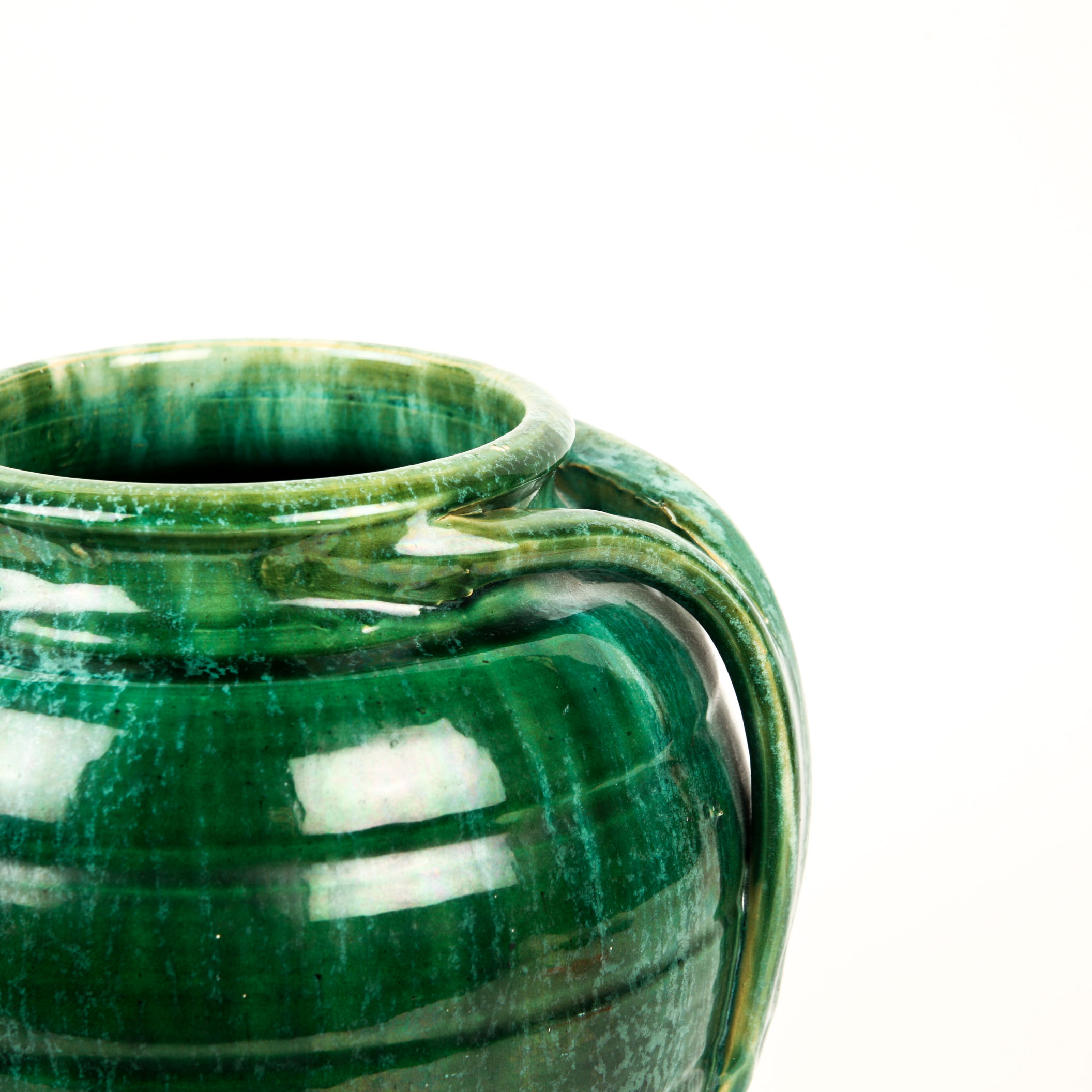 Selection of Green and Blue Vases