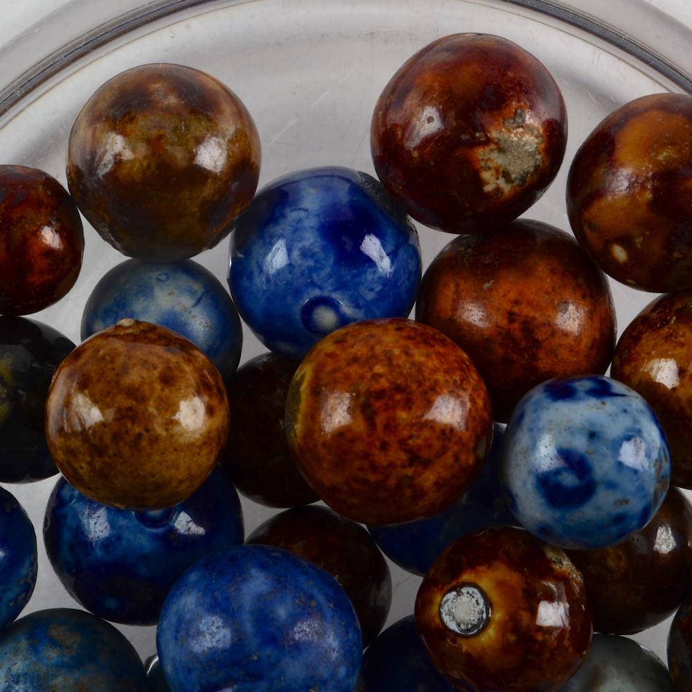 Large Collection of Bennington Marbles