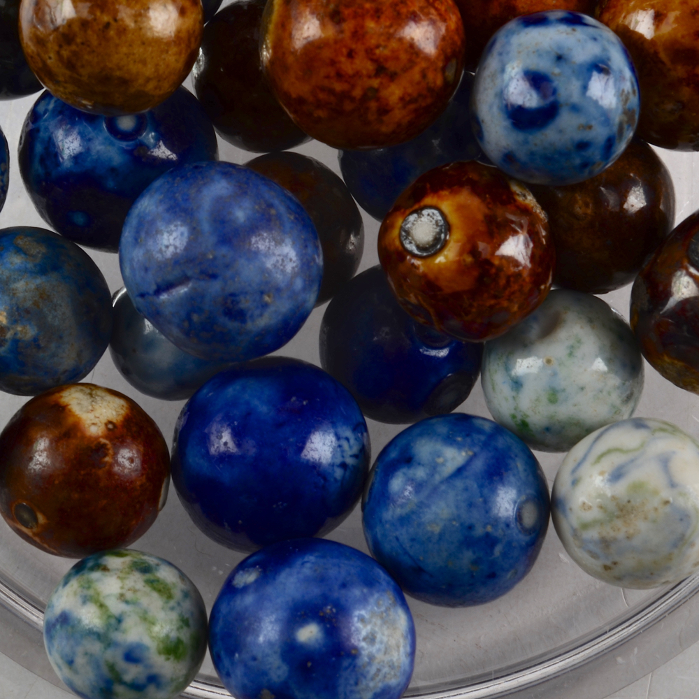 Large Collection of Bennington Marbles