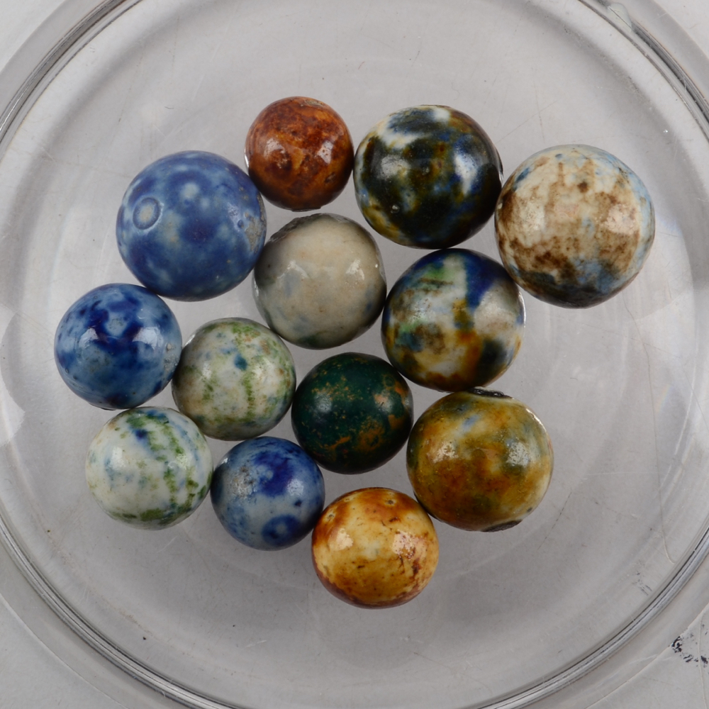 Large Collection of Bennington Marbles