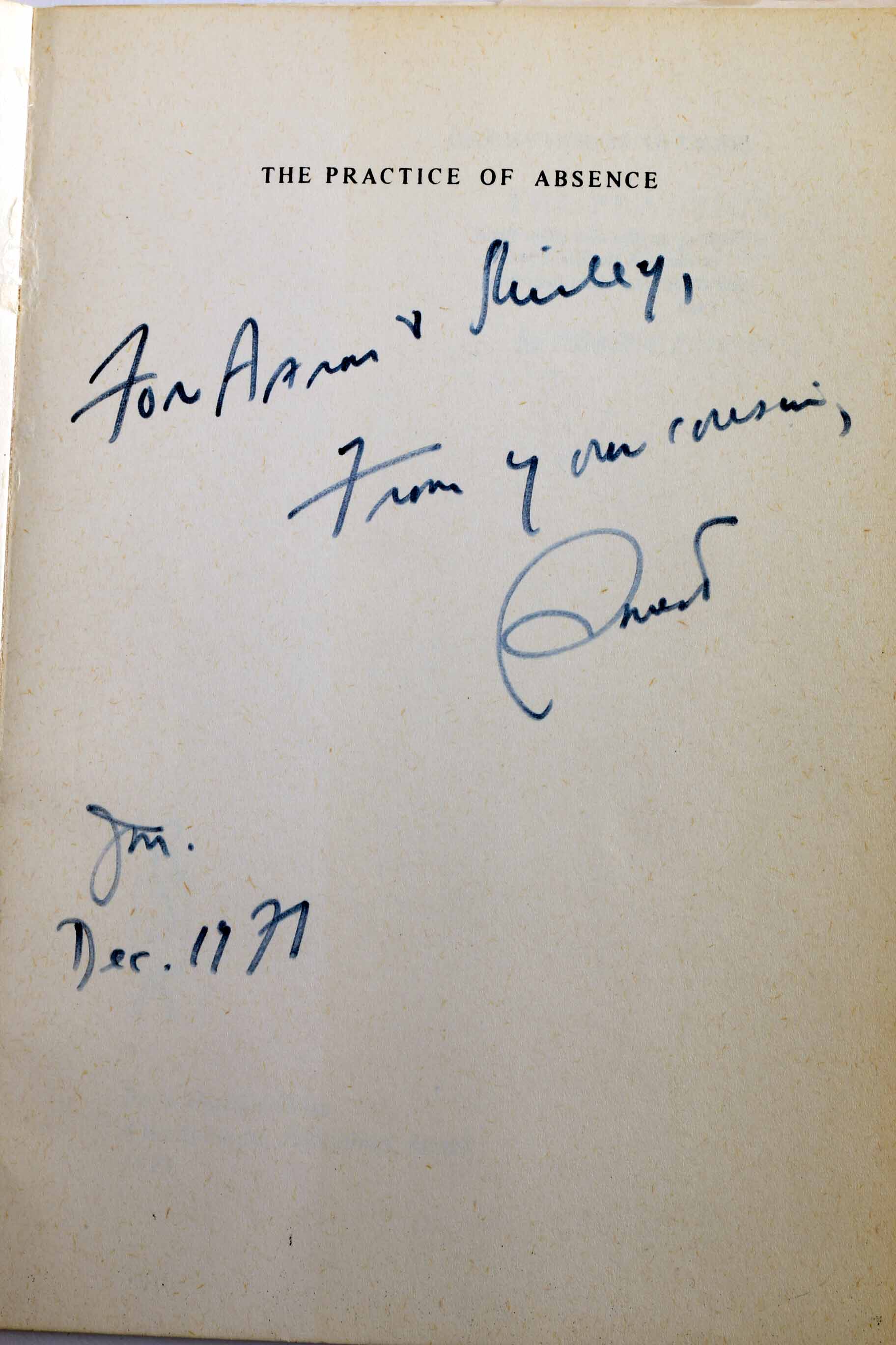 Three Antique Robert Friend Books of Poetry, One Signed