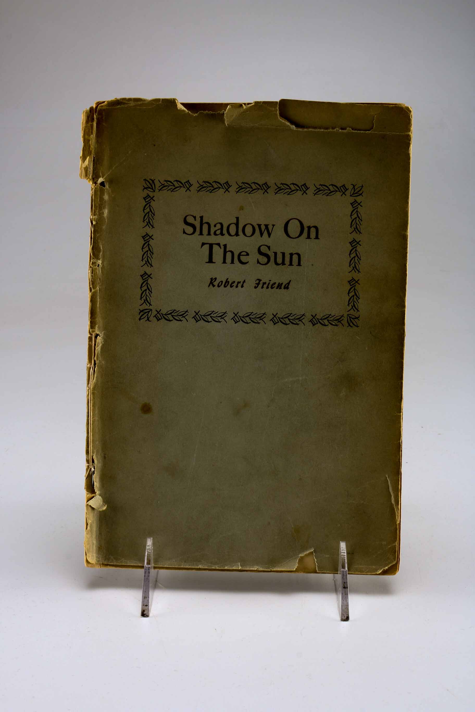 Three Antique Robert Friend Books of Poetry, One Signed