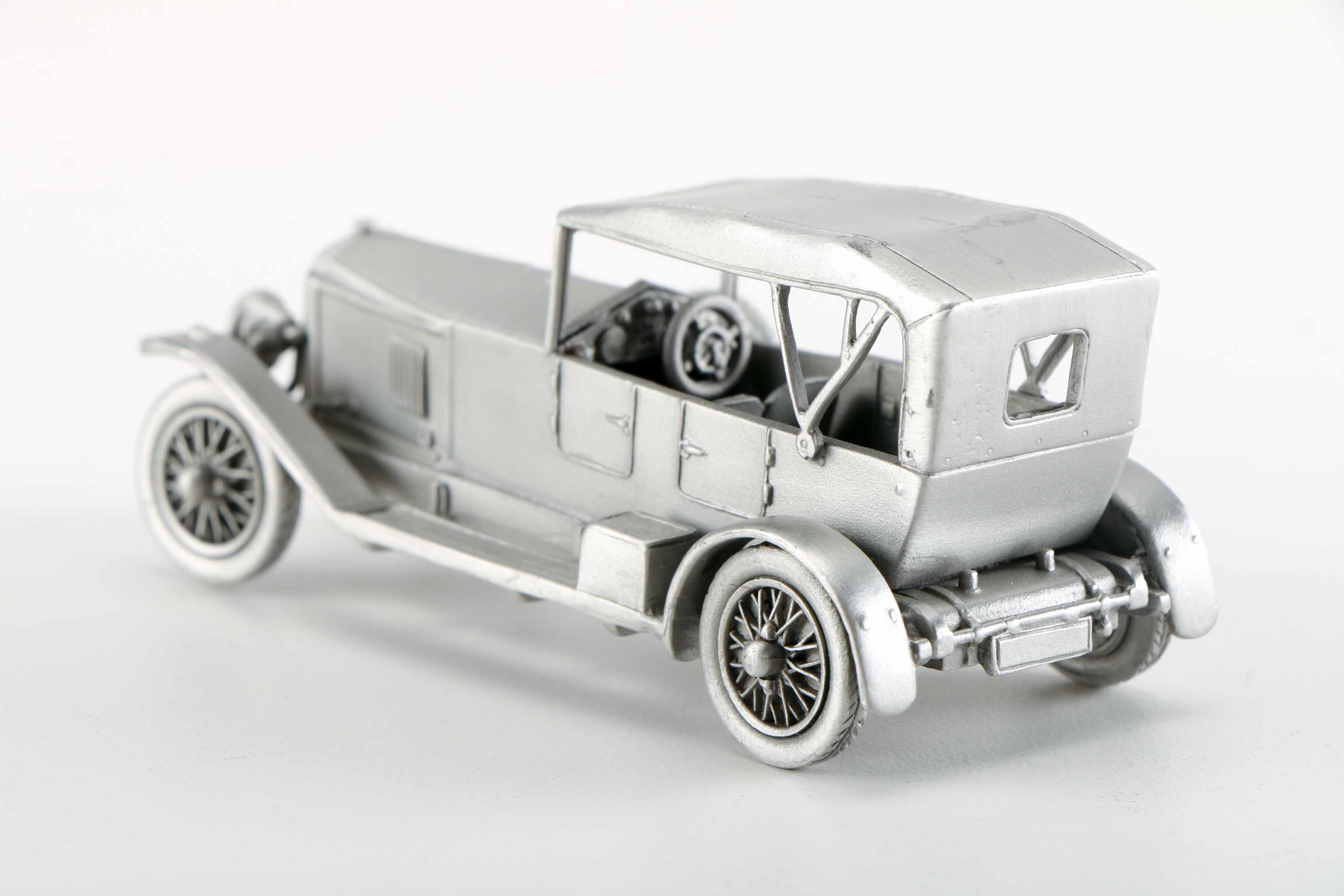 Collection of Danbury Mint Pewter Model Cars
