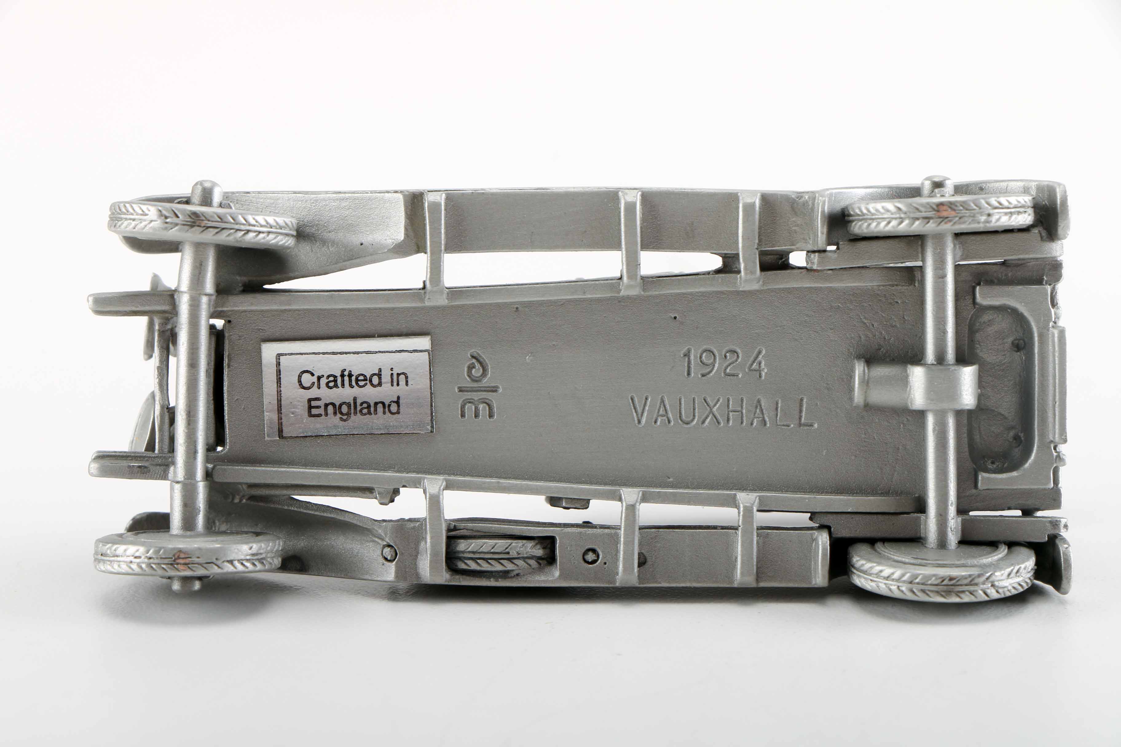 Collection of Danbury Mint Pewter Model Cars