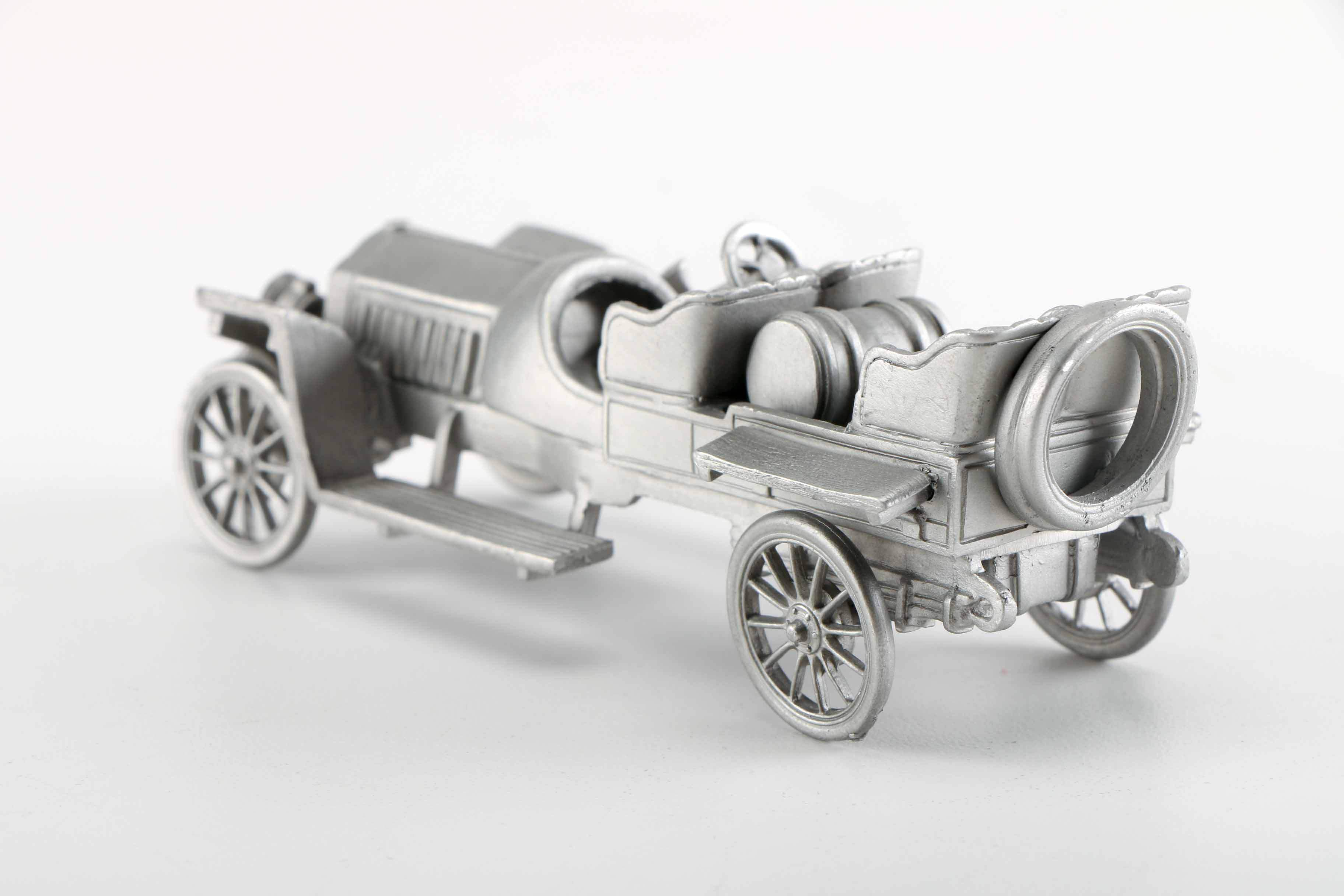 Collection of Danbury Mint Pewter Model Cars