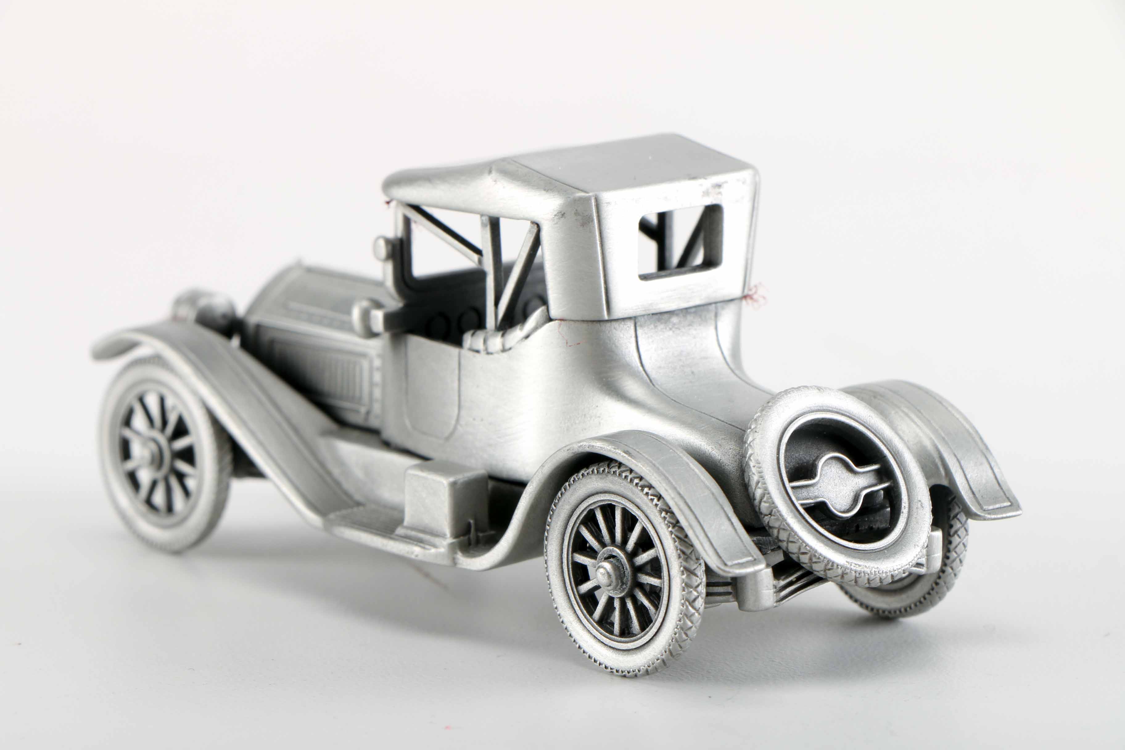 Collection of Danbury Mint Pewter Model Cars
