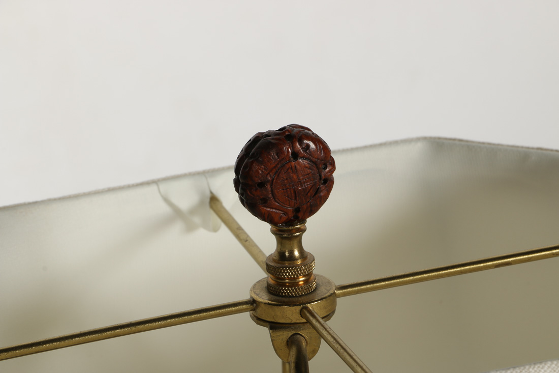 Pair of Yellow And Blue Ceramic Table Lamps