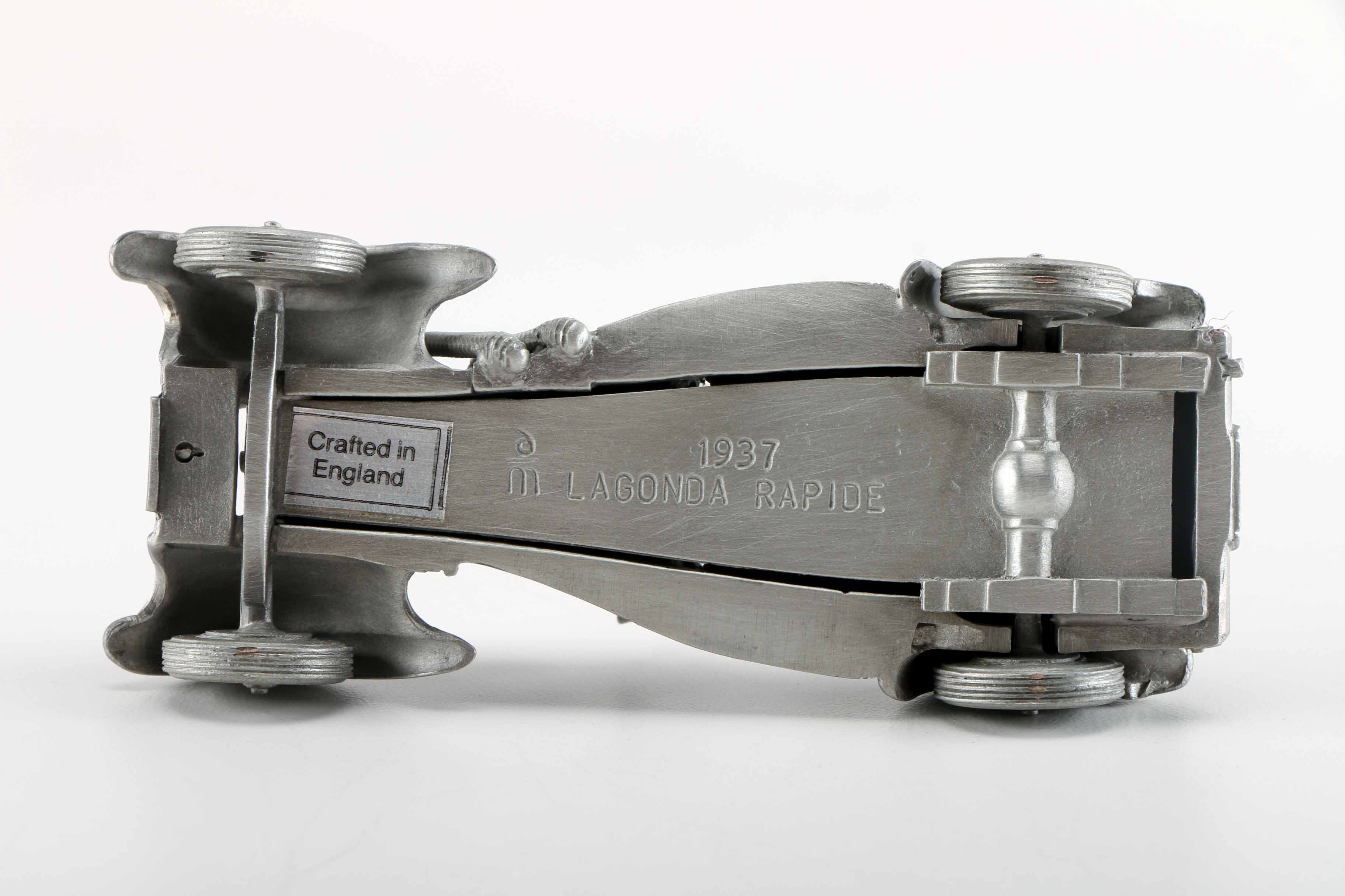 Collection of Danbury Mint Pewter Model Cars