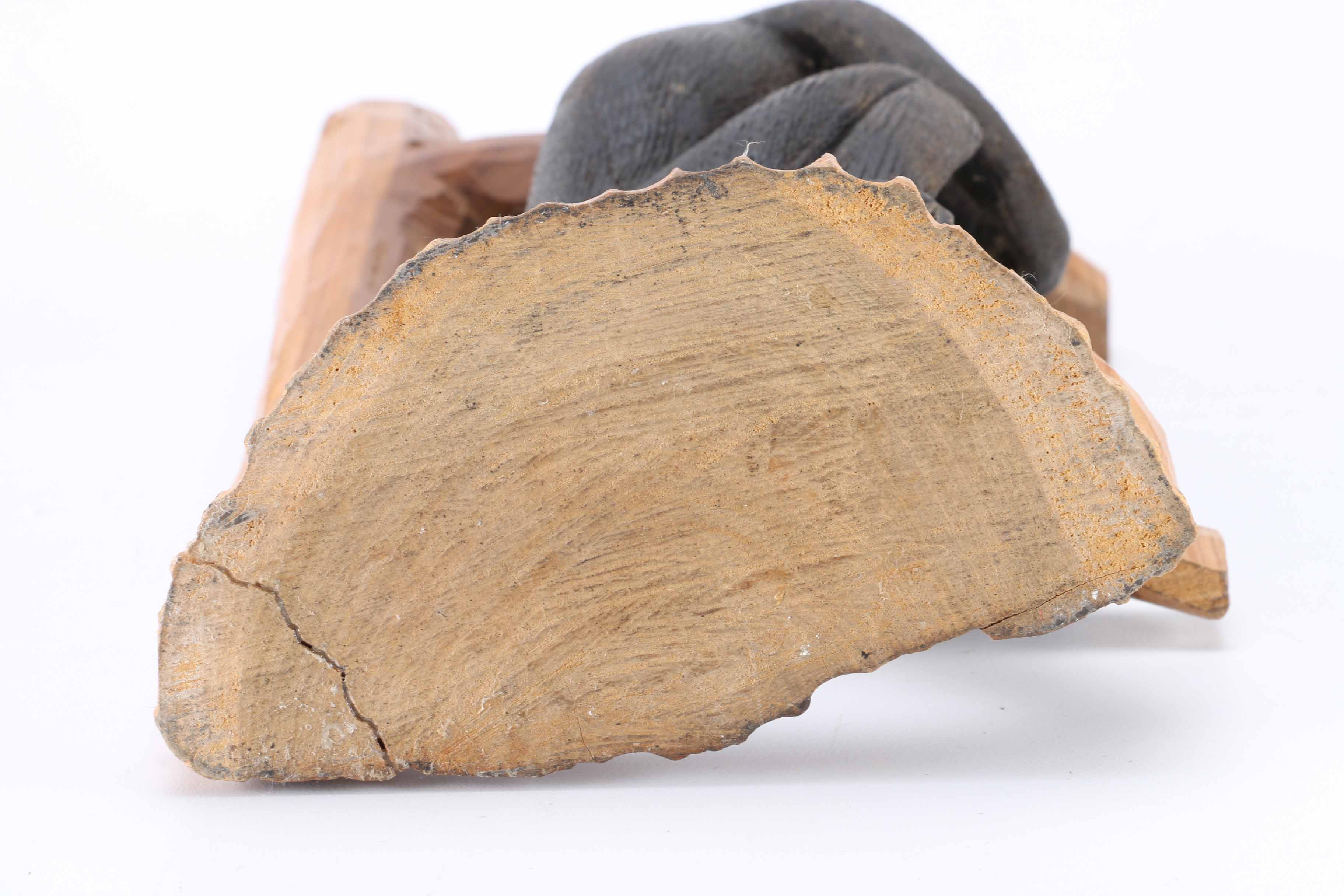 Carved Wooden Baboon Statue