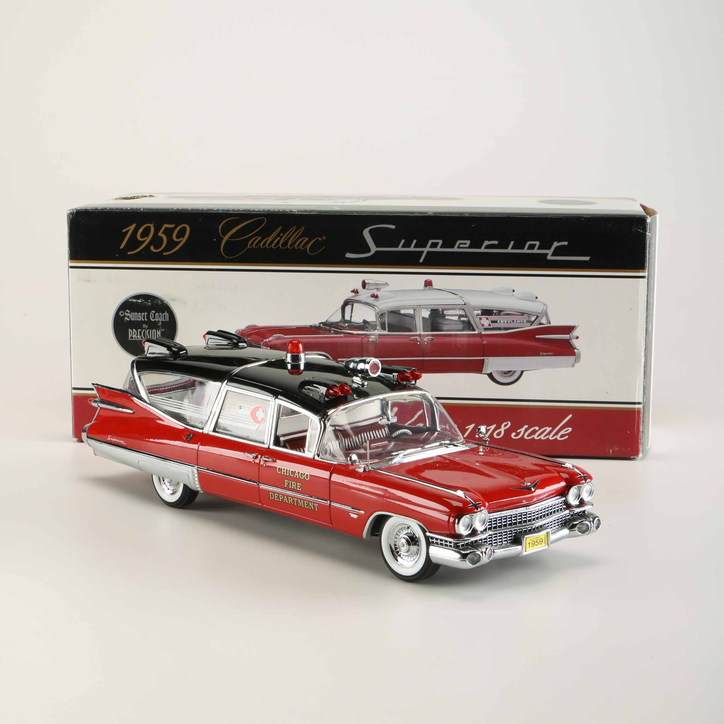 Die-Cast 1959 Cadillac Superior Ambulance