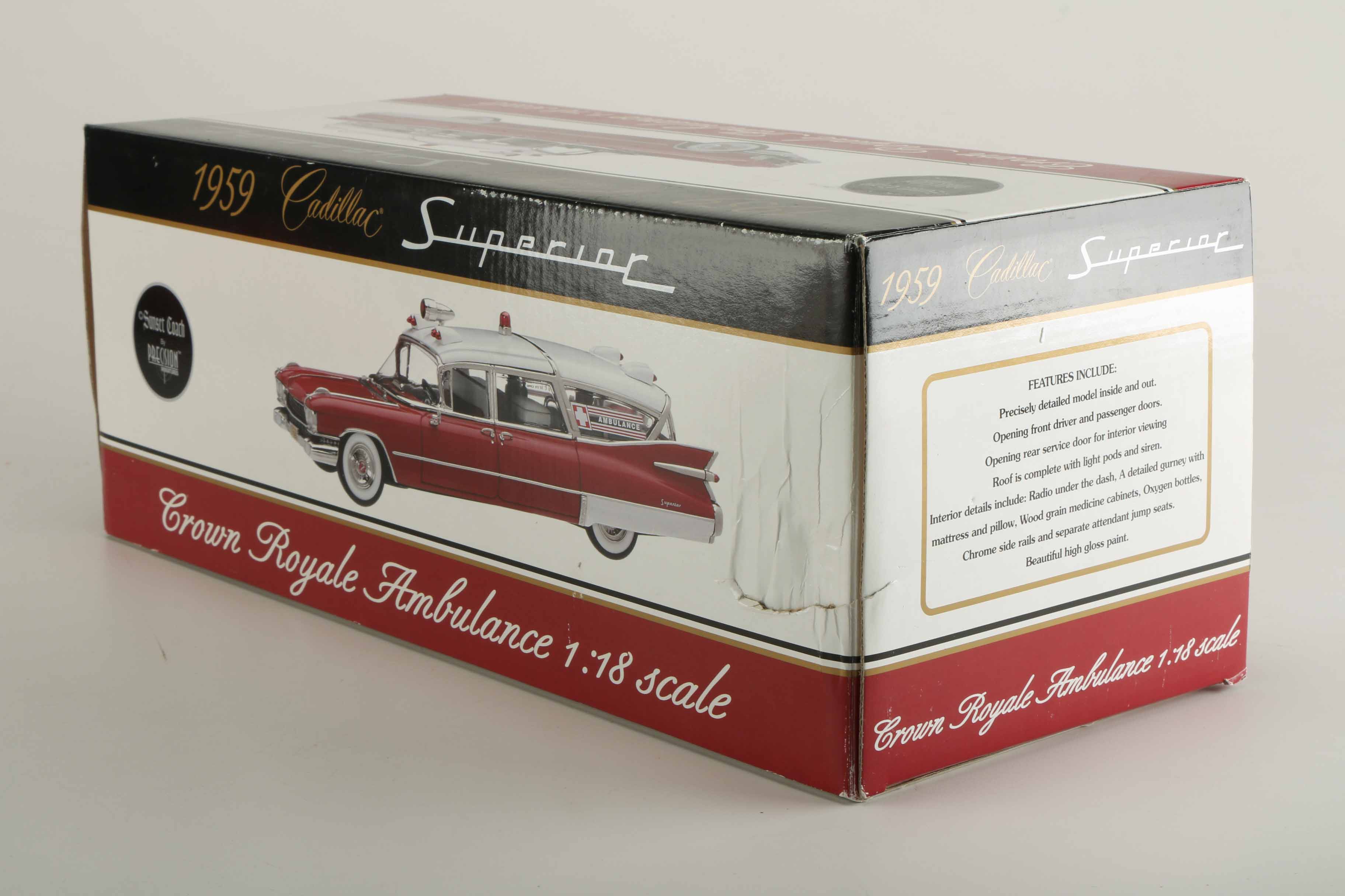 Die-Cast 1959 Cadillac Superior Ambulance