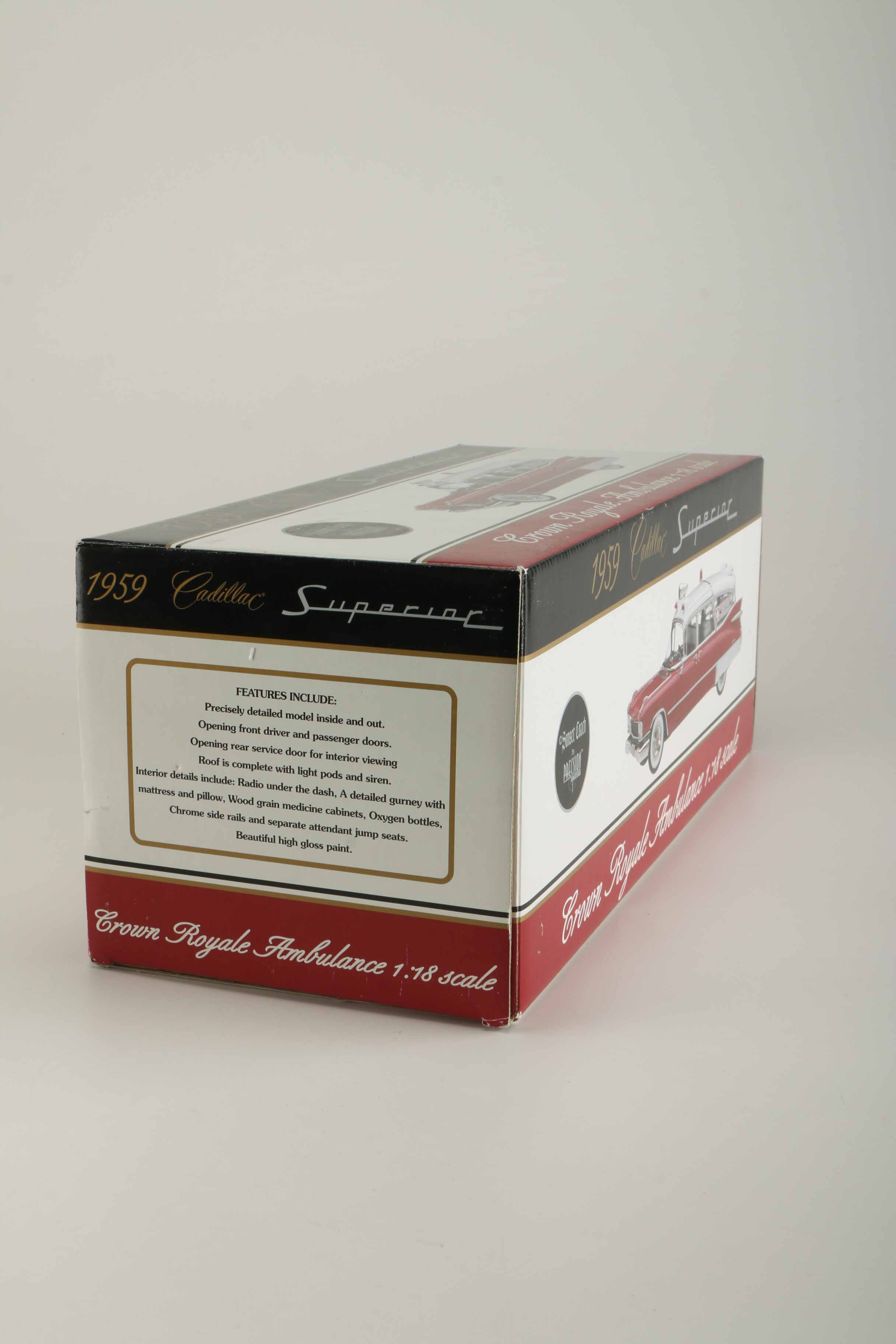 Die-Cast 1959 Cadillac Superior Ambulance