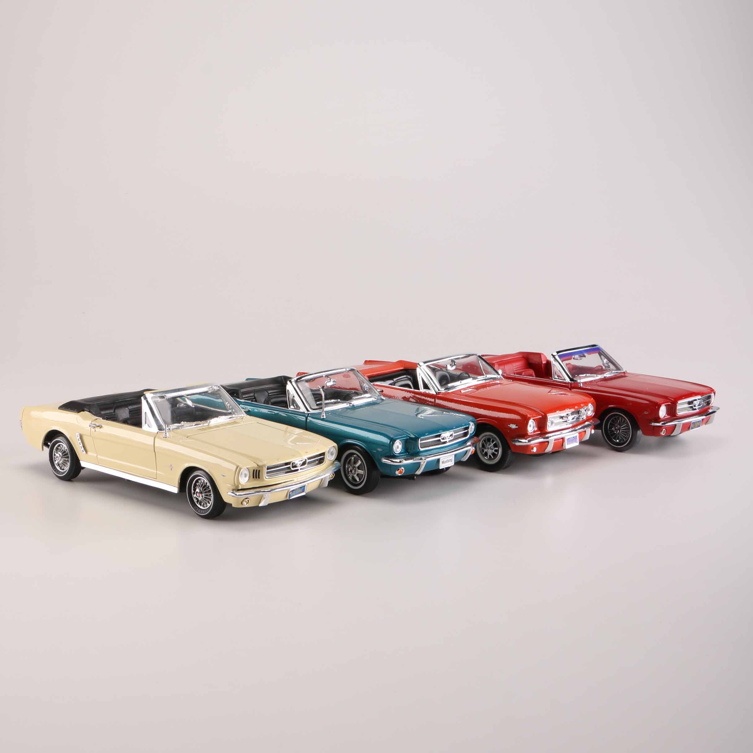 Collection of Die-Cast Ford Mustangs