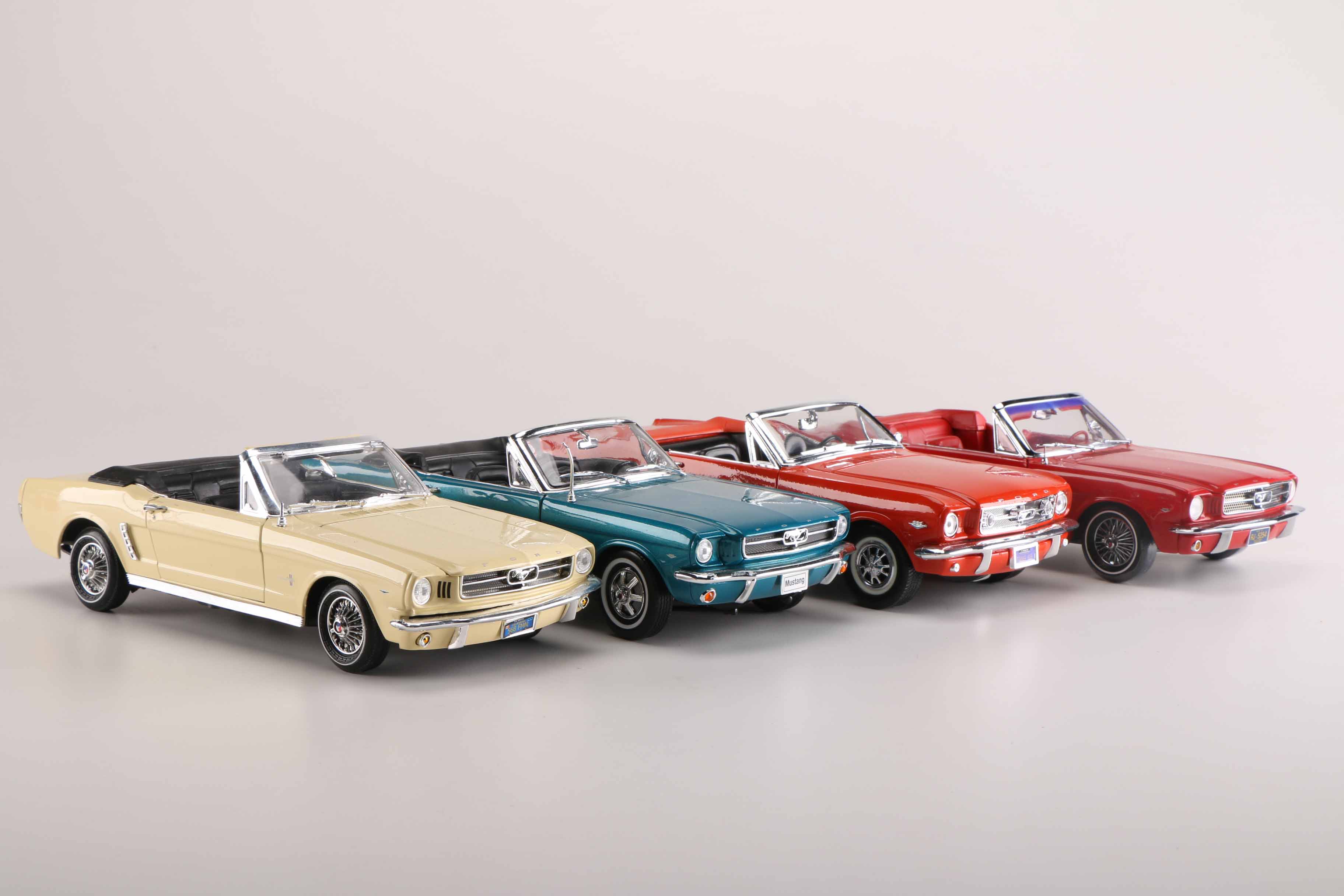 Collection of Die-Cast Ford Mustangs