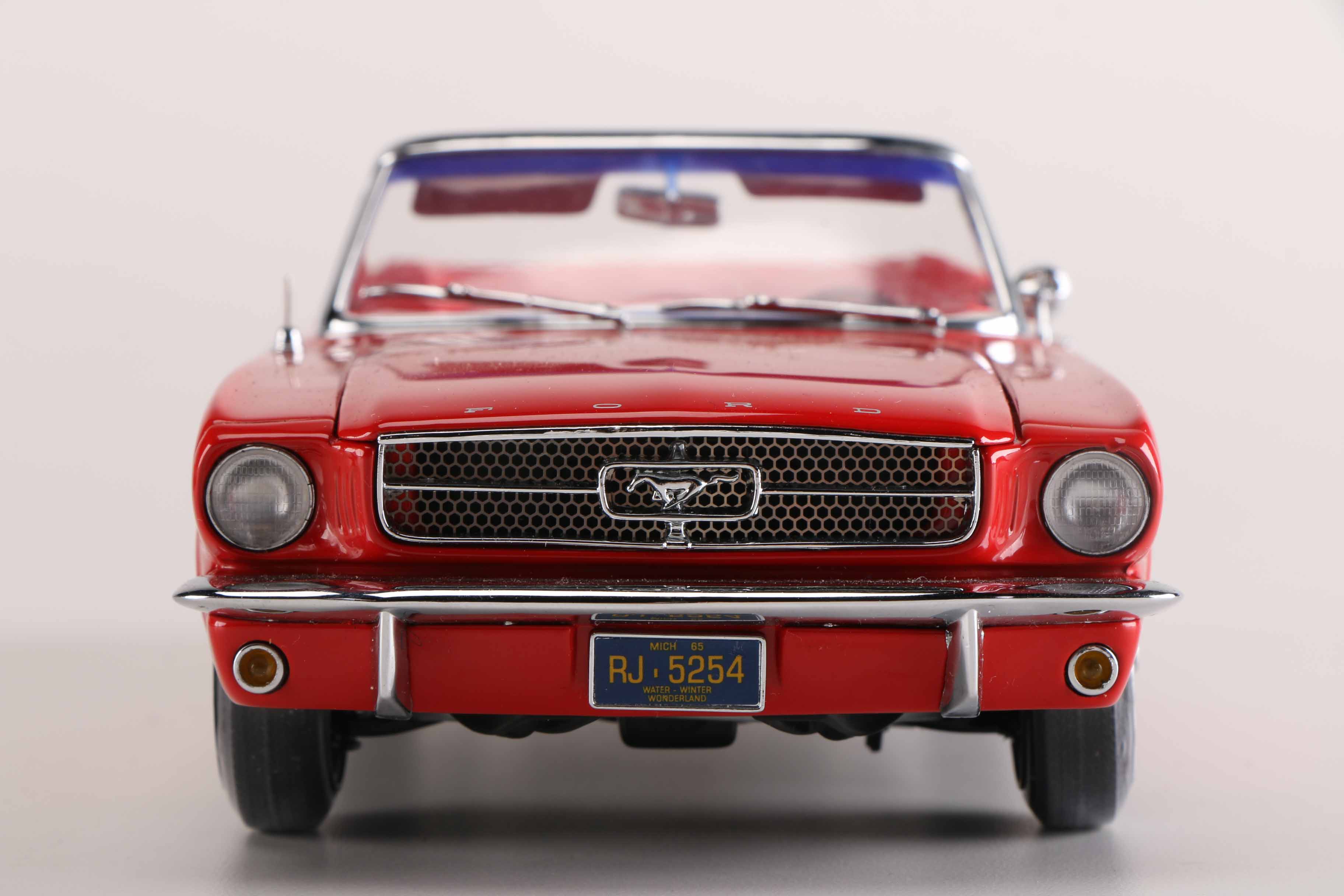 Collection of Die-Cast Ford Mustangs