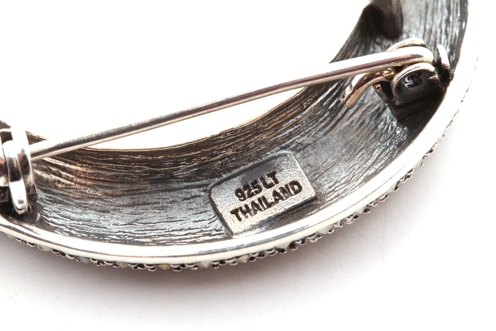 Assortment of Sterling Silver Marcasite and Amethyst Jewelry