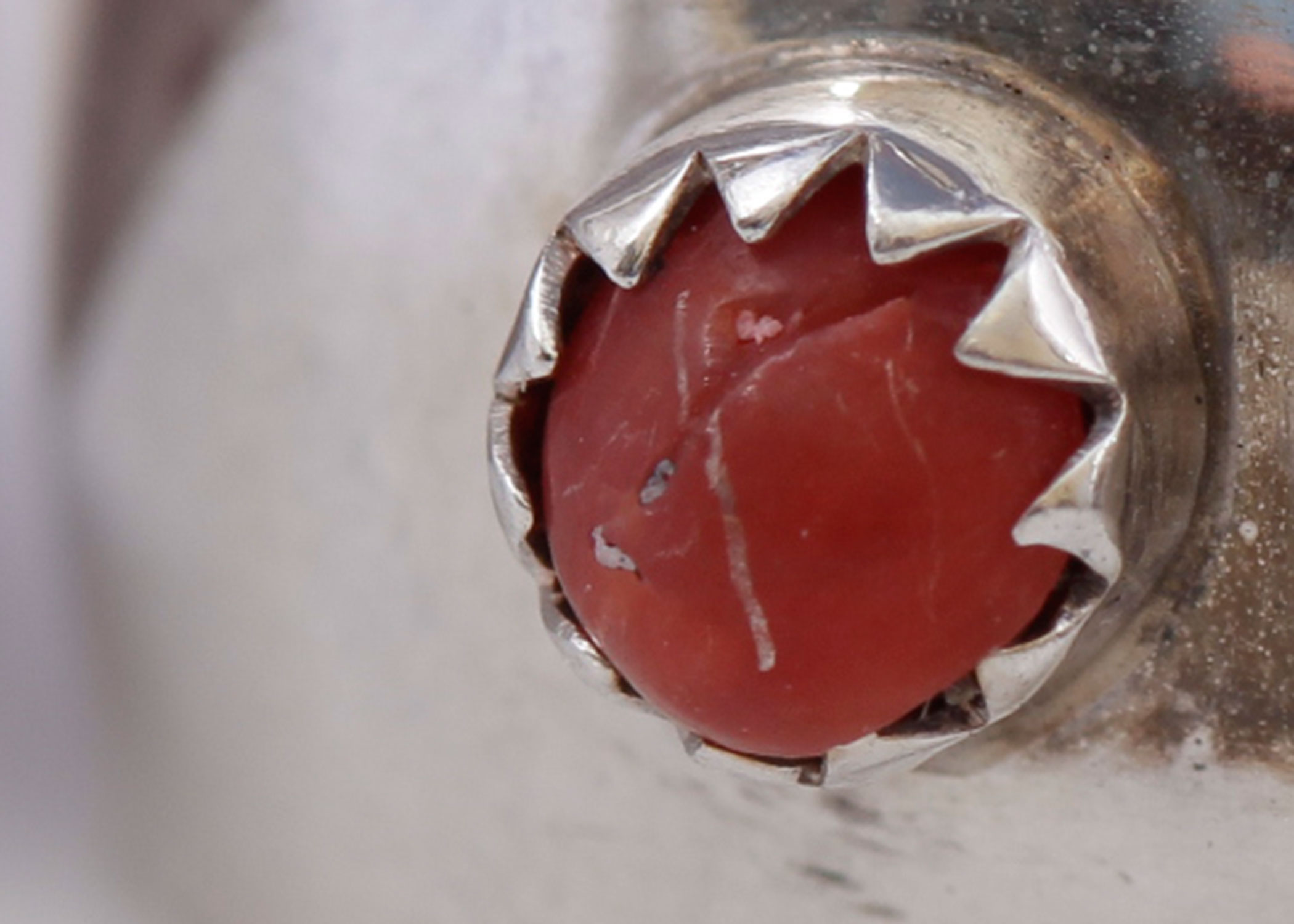 Sterling Silver Multi-Stone Earrings