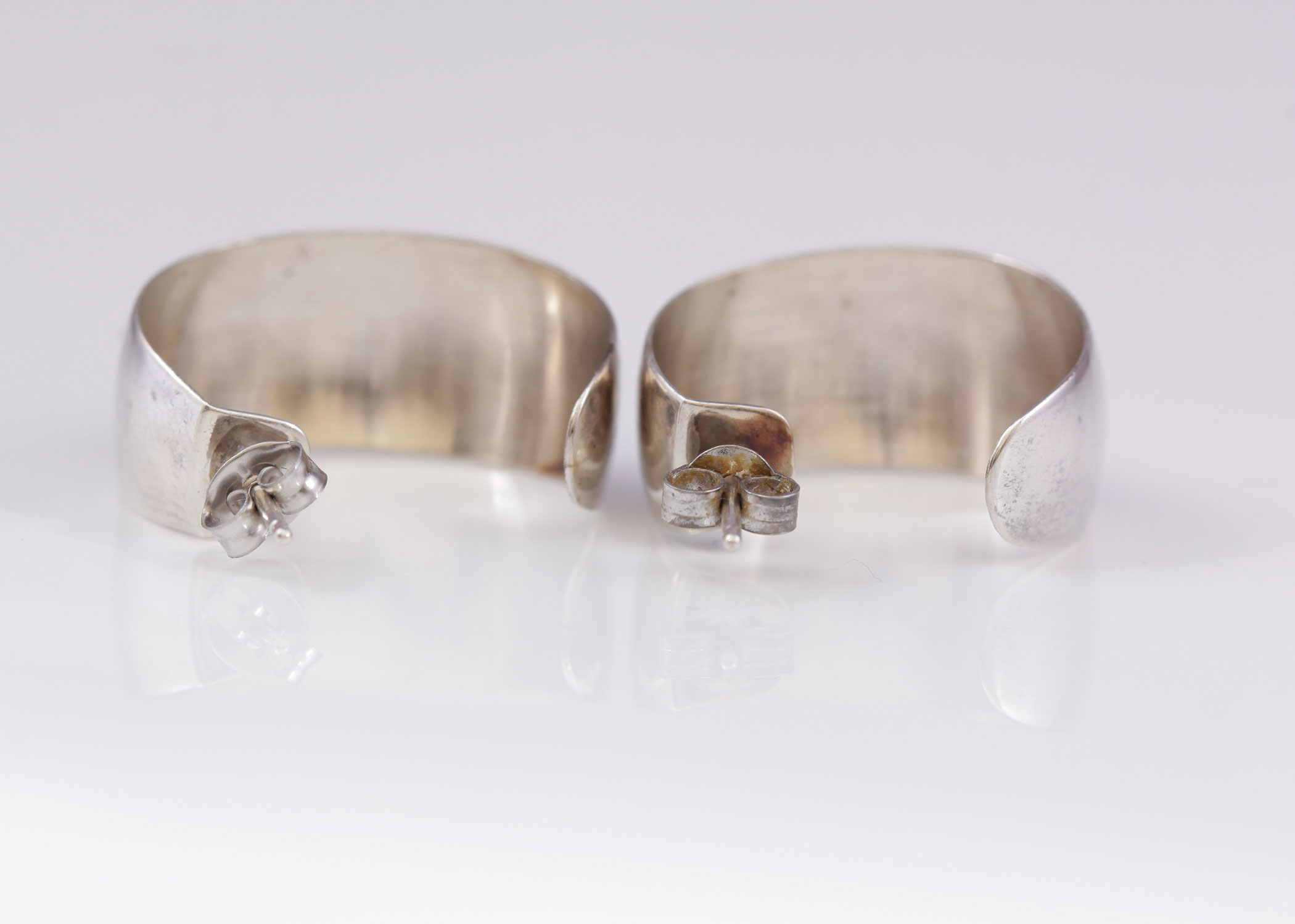 Sterling Silver Multi-Stone Earrings