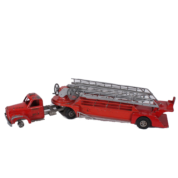 Vintage Fire Truck by Smith Miller Toys