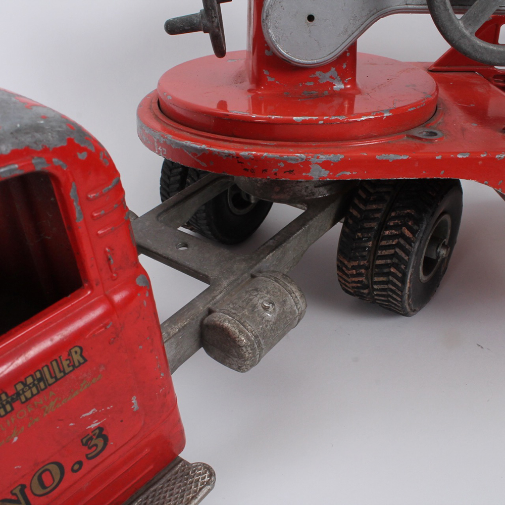 Vintage Fire Truck by Smith Miller Toys