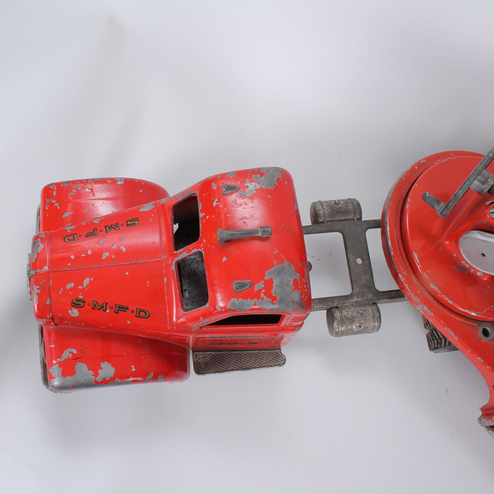 Vintage Fire Truck by Smith Miller Toys