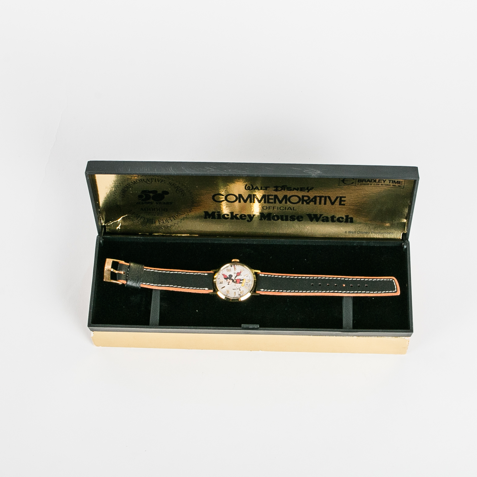 Bradley Time Commemorative Mickey Mouse Watch