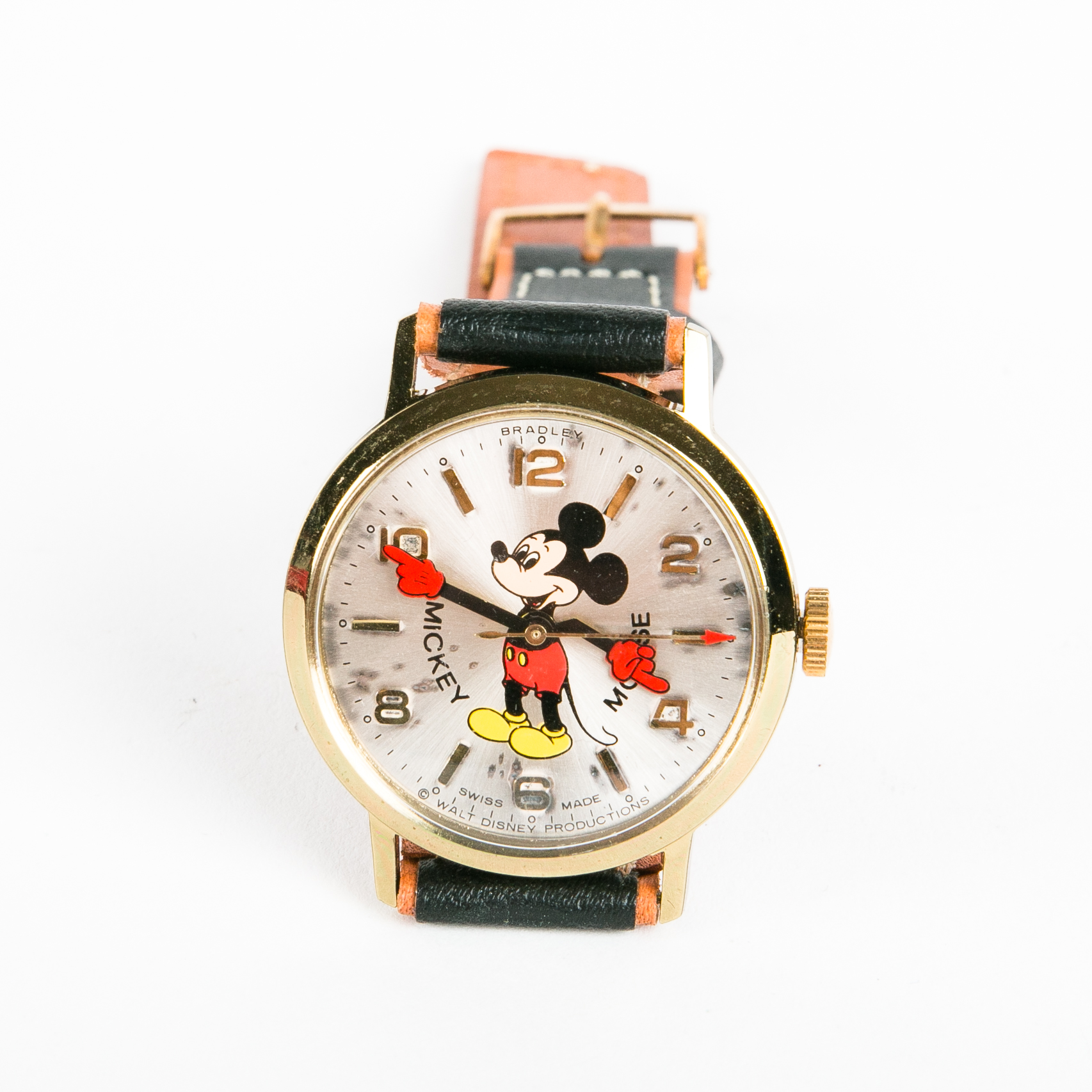 Bradley Time Commemorative Mickey Mouse Watch