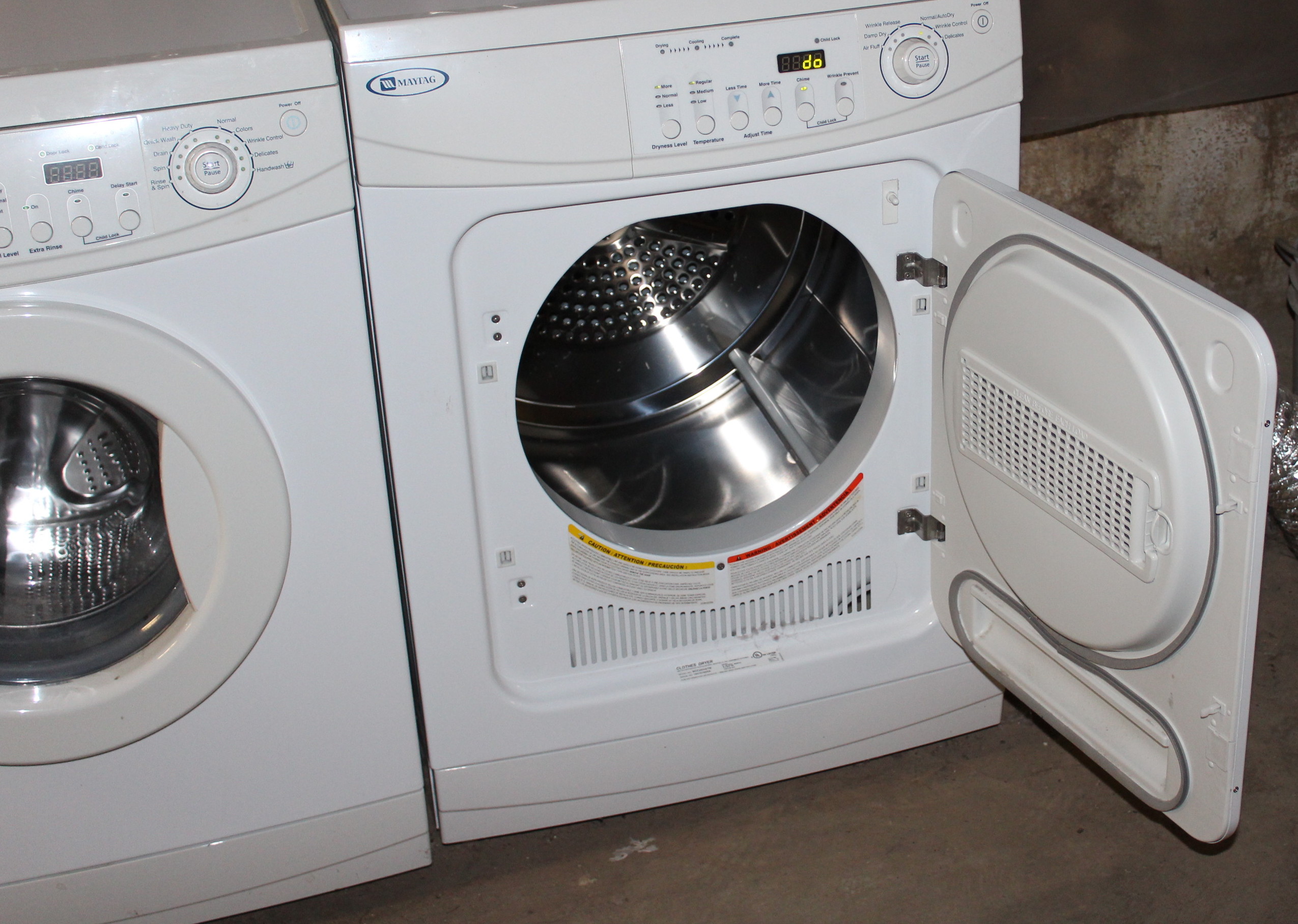 Maytag Front Load Washer and Dryer