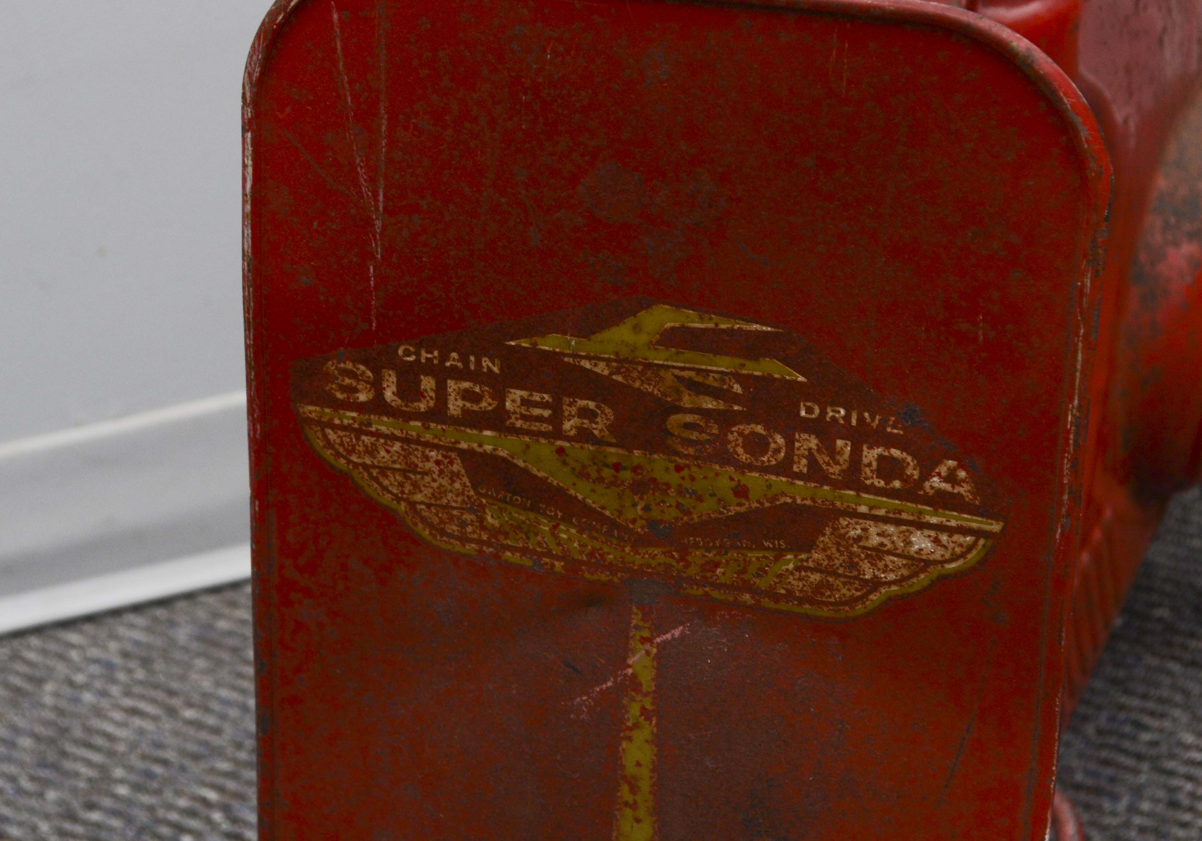 Vintage Super Sonda Red Pedal Cruiser