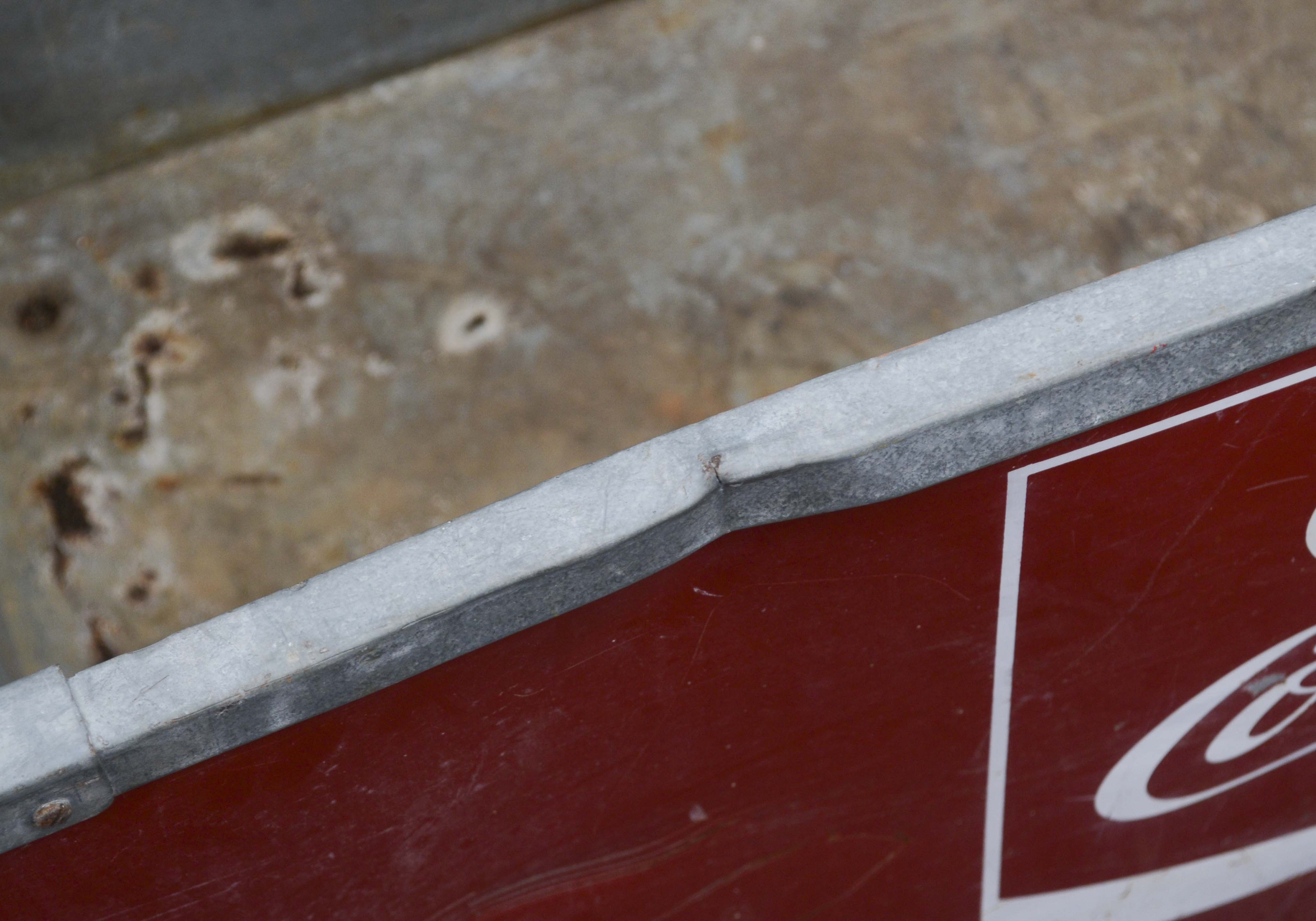 Vintage Coca-Cola Metal Chest