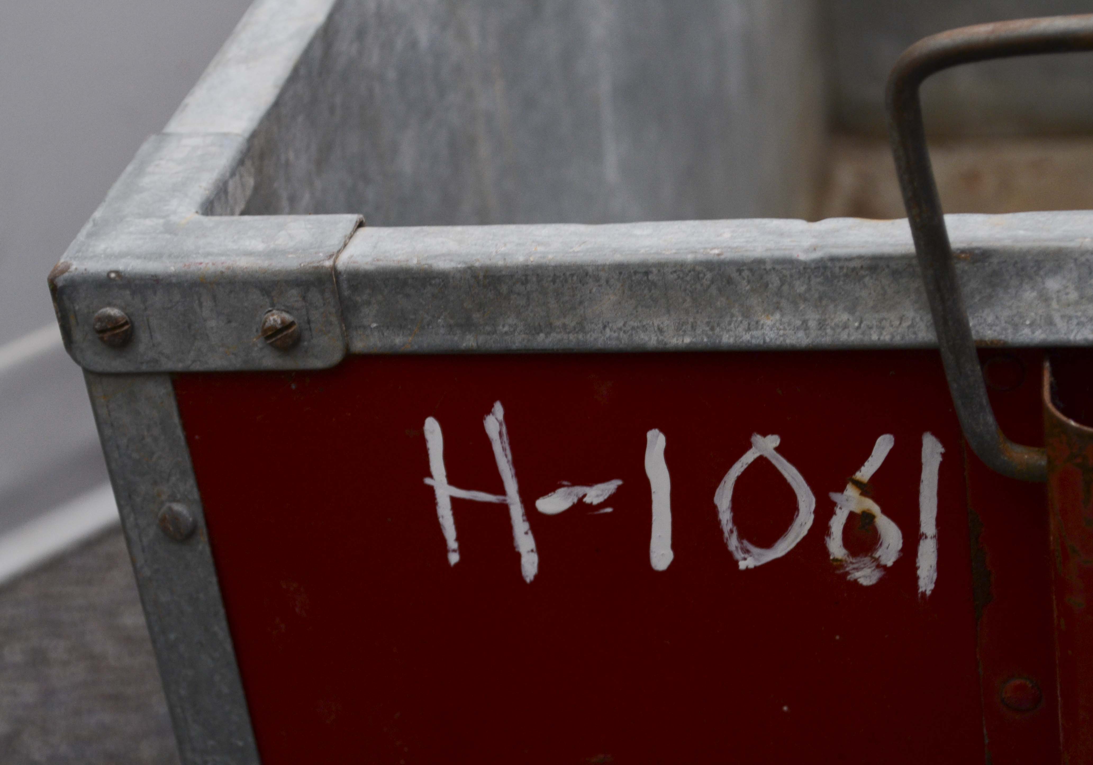 Vintage Coca-Cola Metal Chest