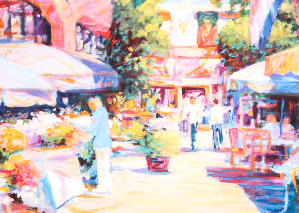 Four Harry Wysocki Signed Offset Lithograph Prints