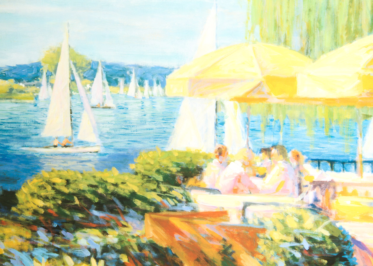 Four Harry Wysocki Signed Offset Lithograph Prints