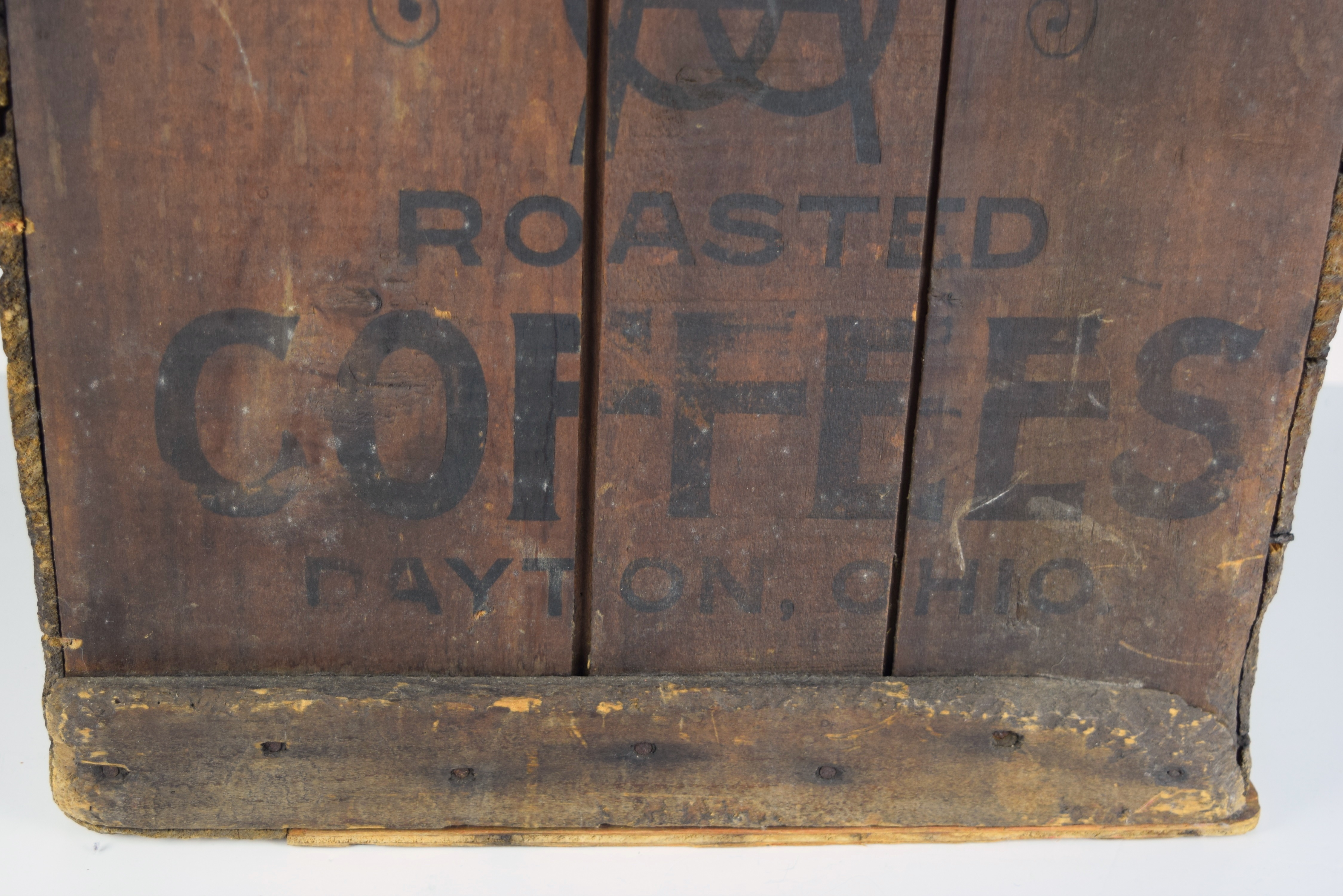 Vintage Canby, Ach & Canby Coffee Crate from Dayton, Ohio