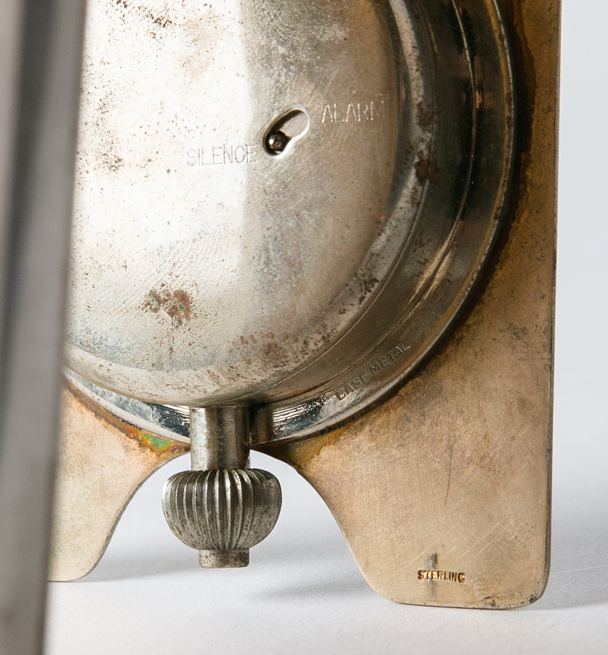 Tiffany & Co. Sterling Silver Travel Alarm Clock