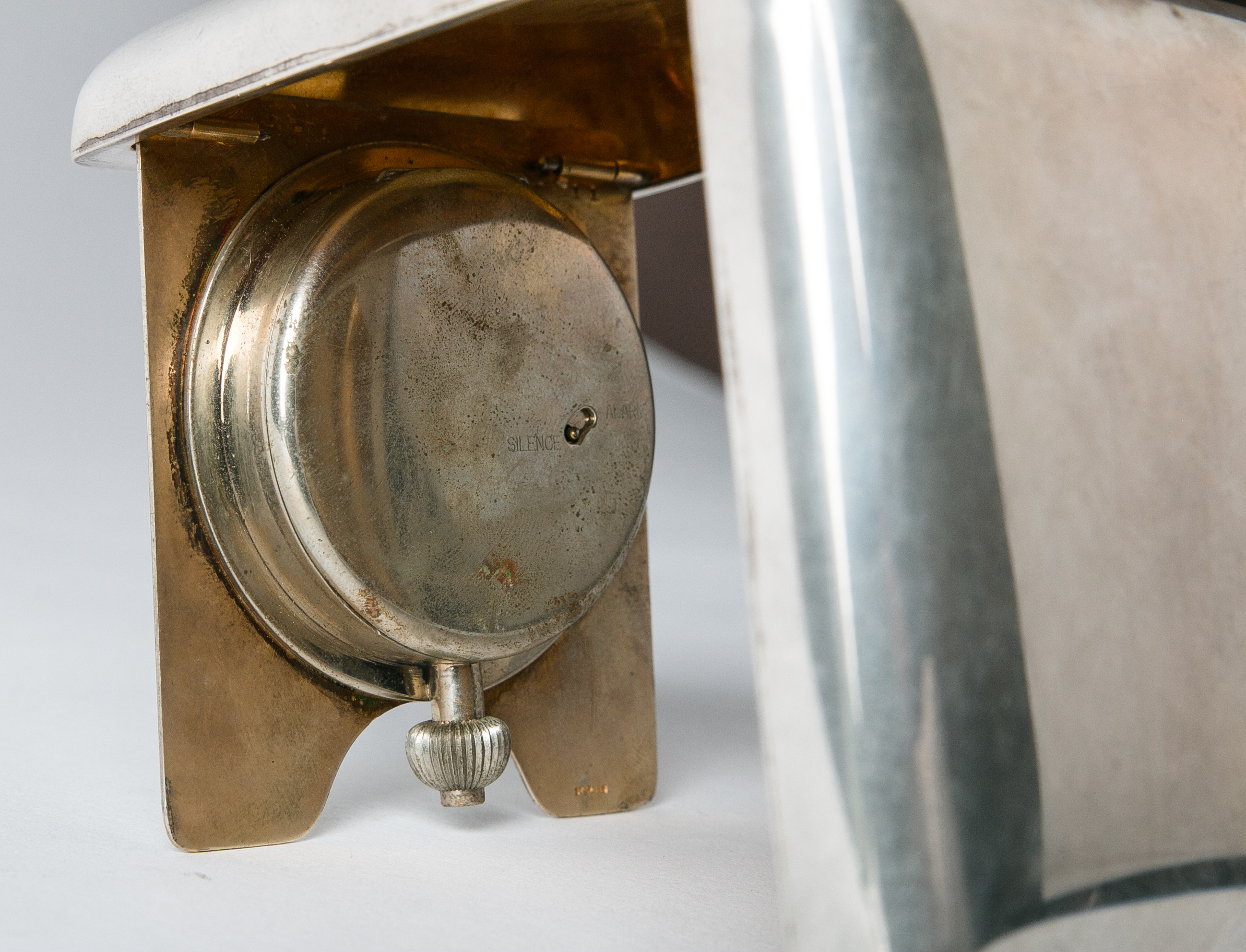 Tiffany & Co. Sterling Silver Travel Alarm Clock