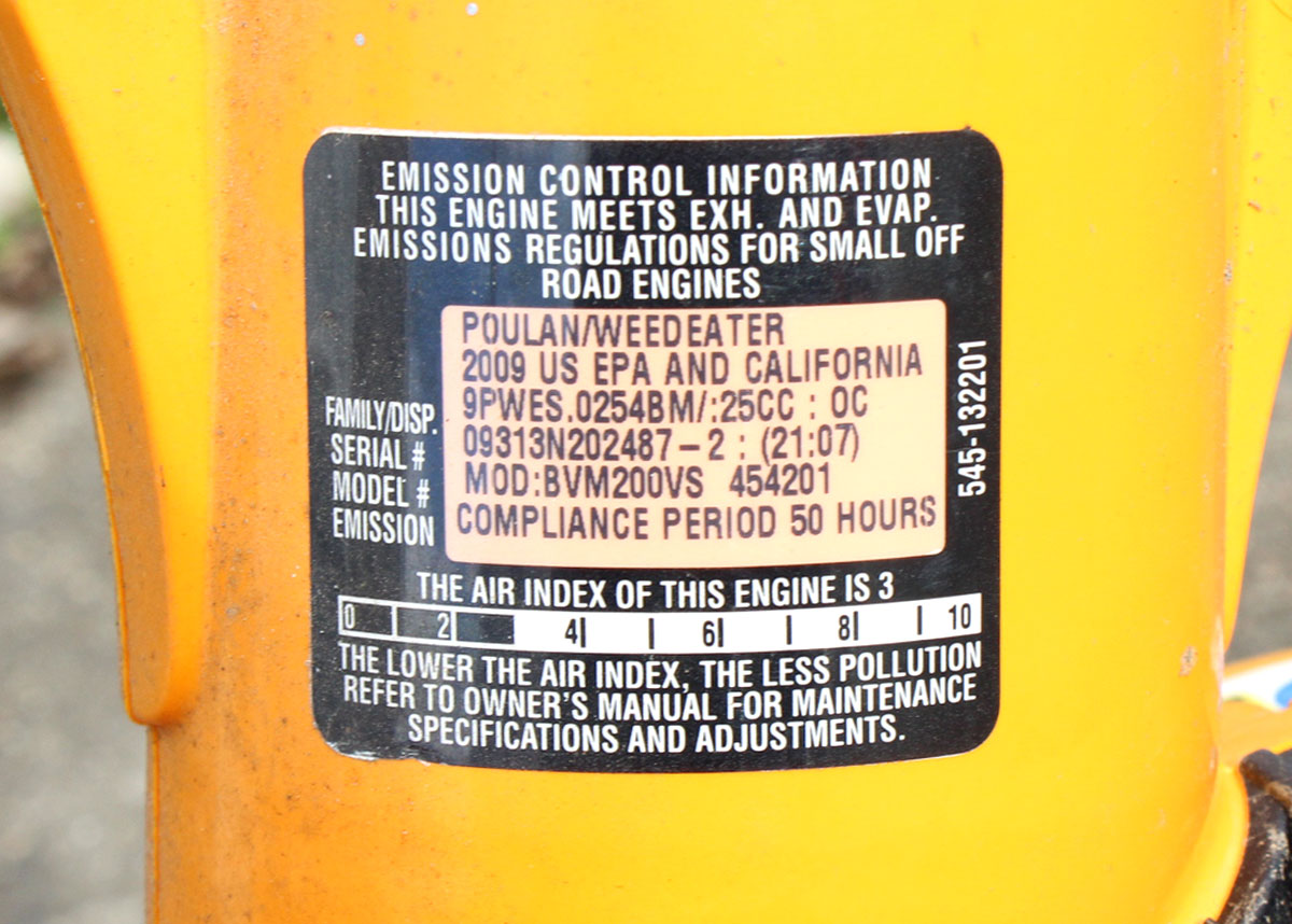 Poulan Pro Gas Powered Leaf Blower