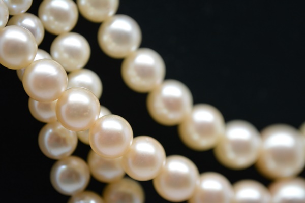 14K Quadruple Strand Akoya Cultured Pearl Necklace