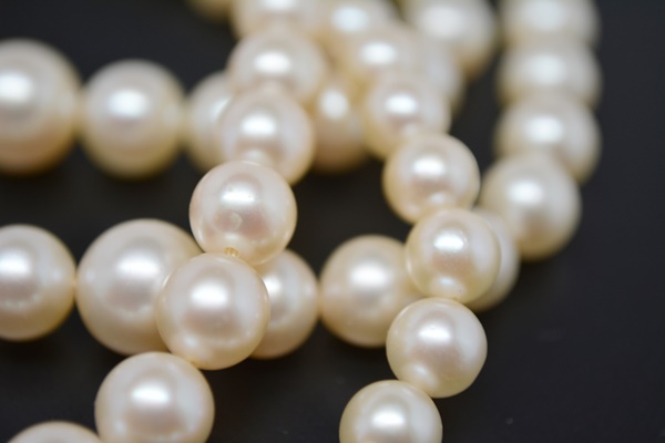 14K Quadruple Strand Akoya Cultured Pearl Necklace