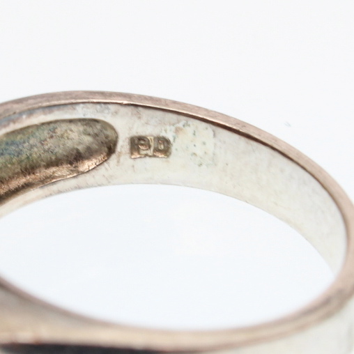 Sterling Silver Smokey Quartz and Turquoise Rings