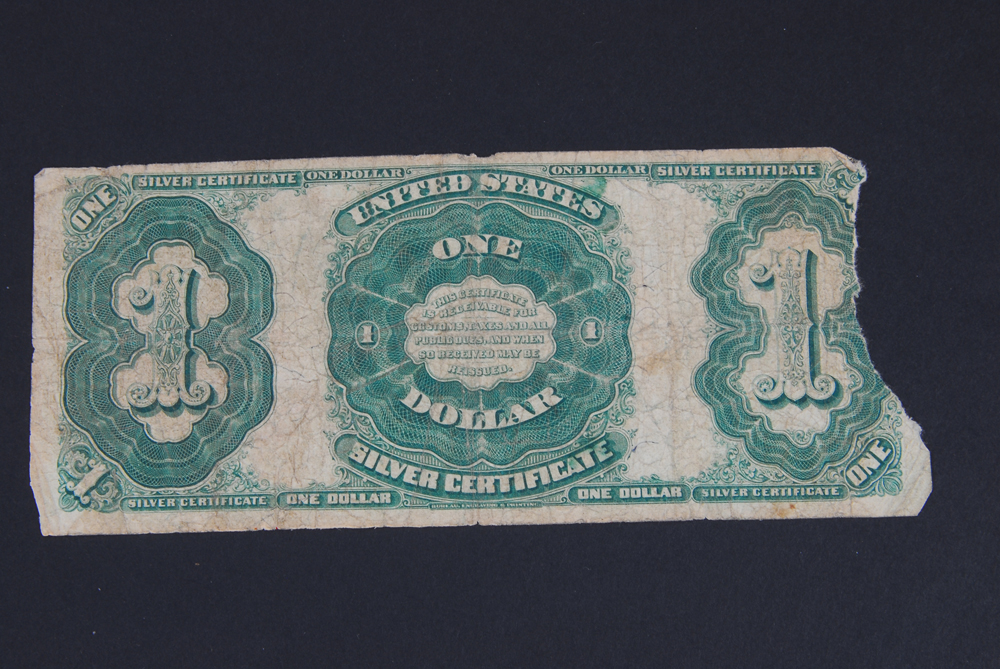 1891 Silver Certificate