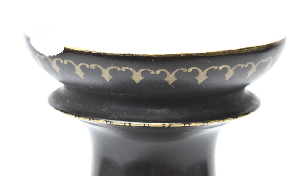 Roman Gladiator Vase