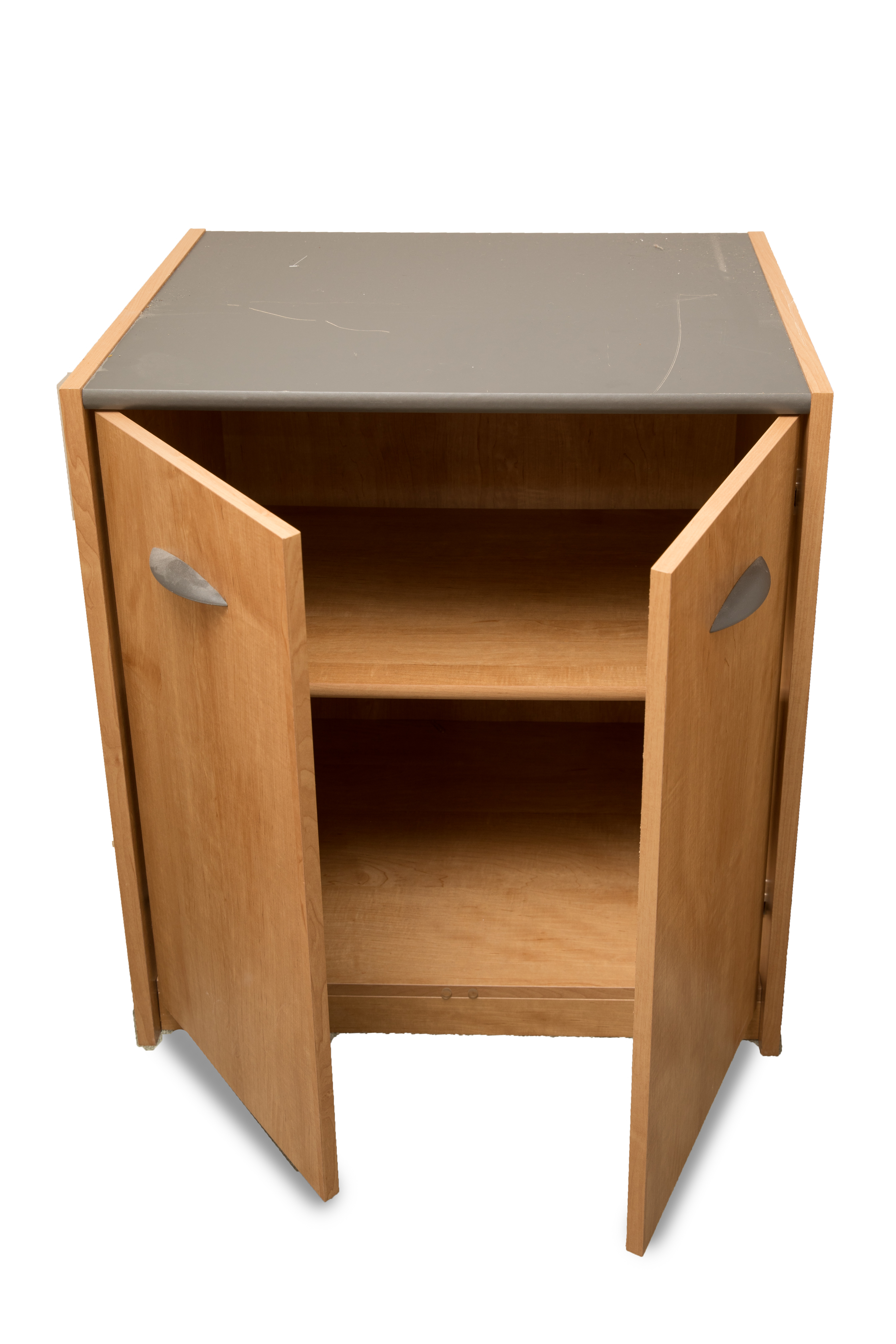Contemporary Style Wood Cabinet