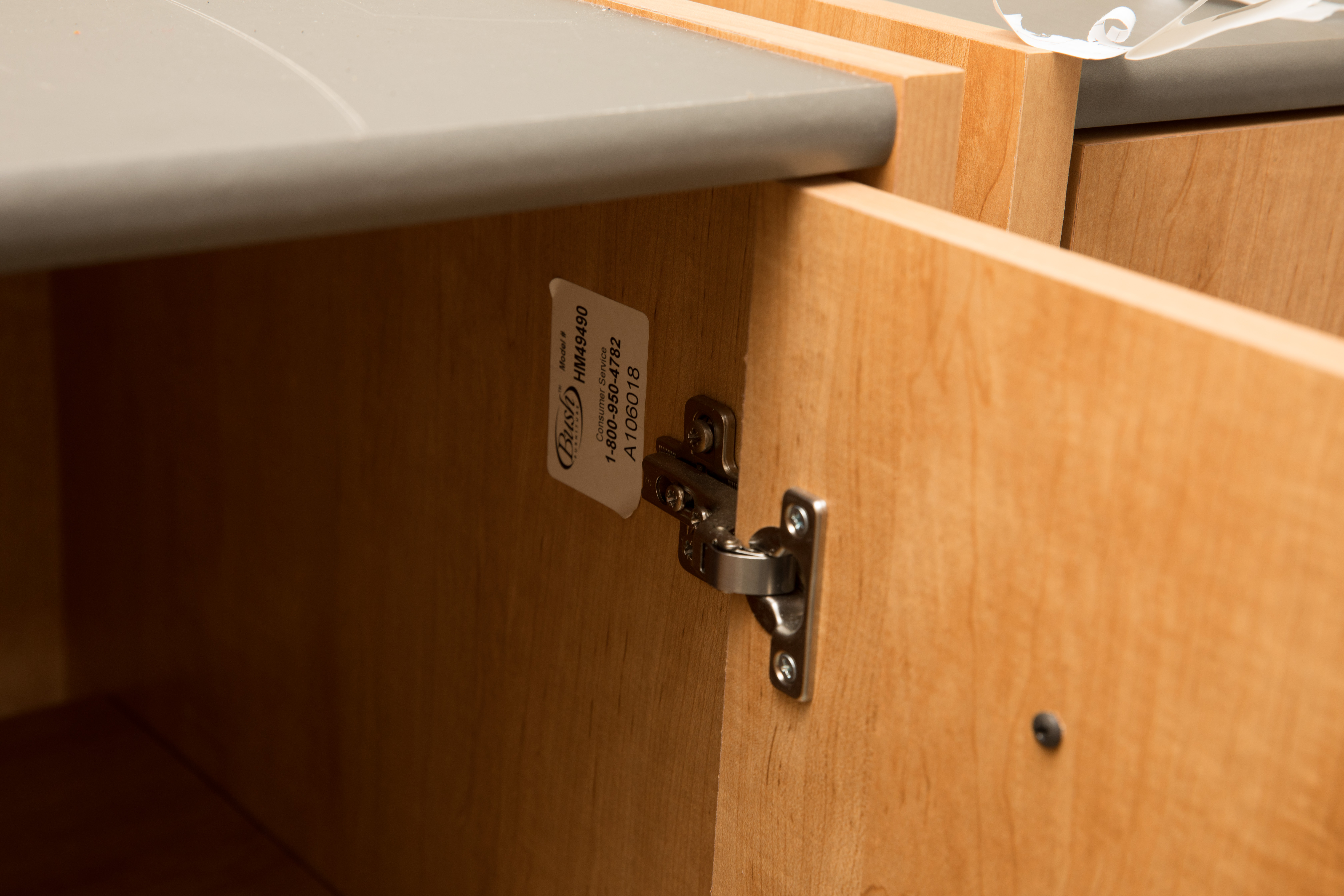 Contemporary Style Wood Cabinet