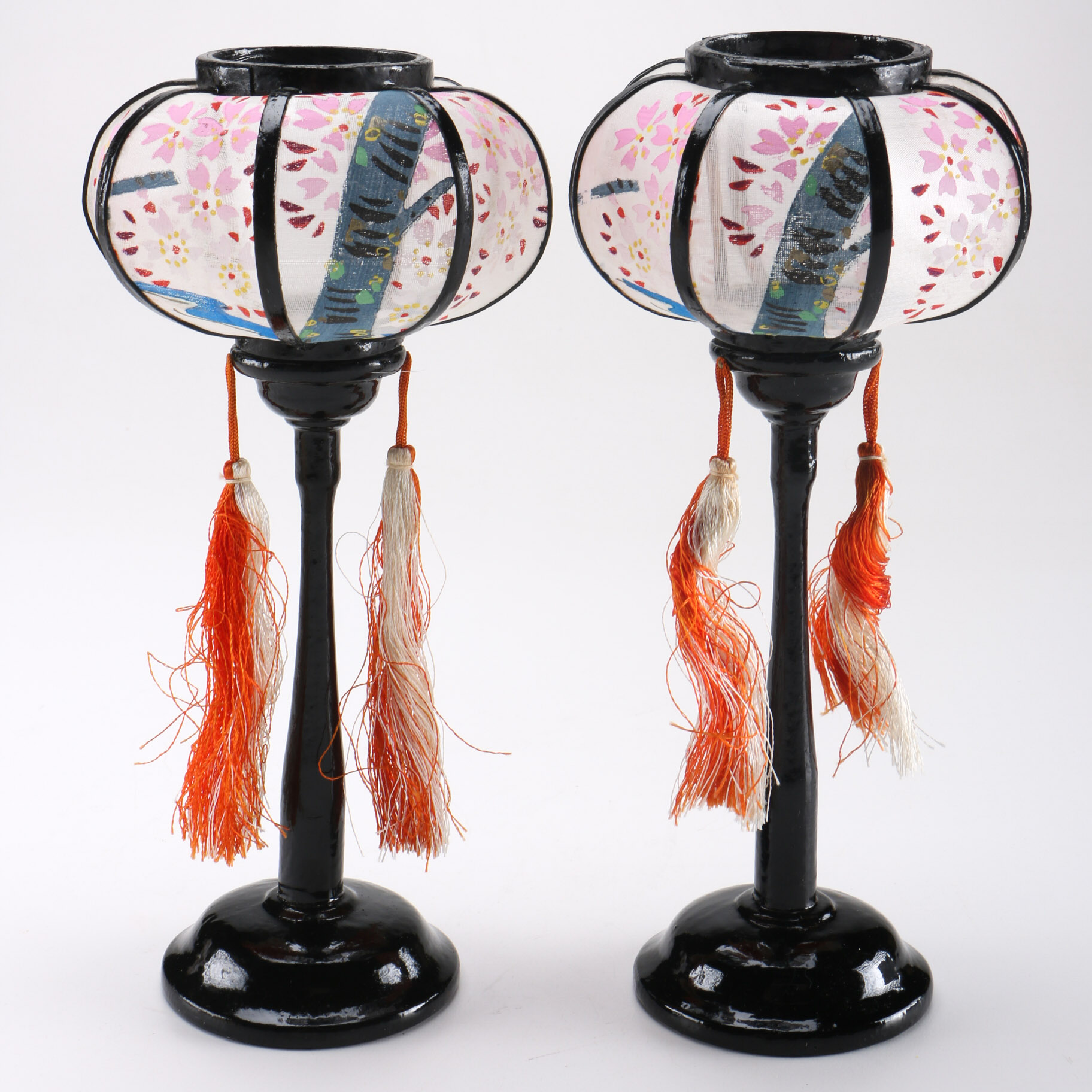 Vintage Japanese Lantern Set