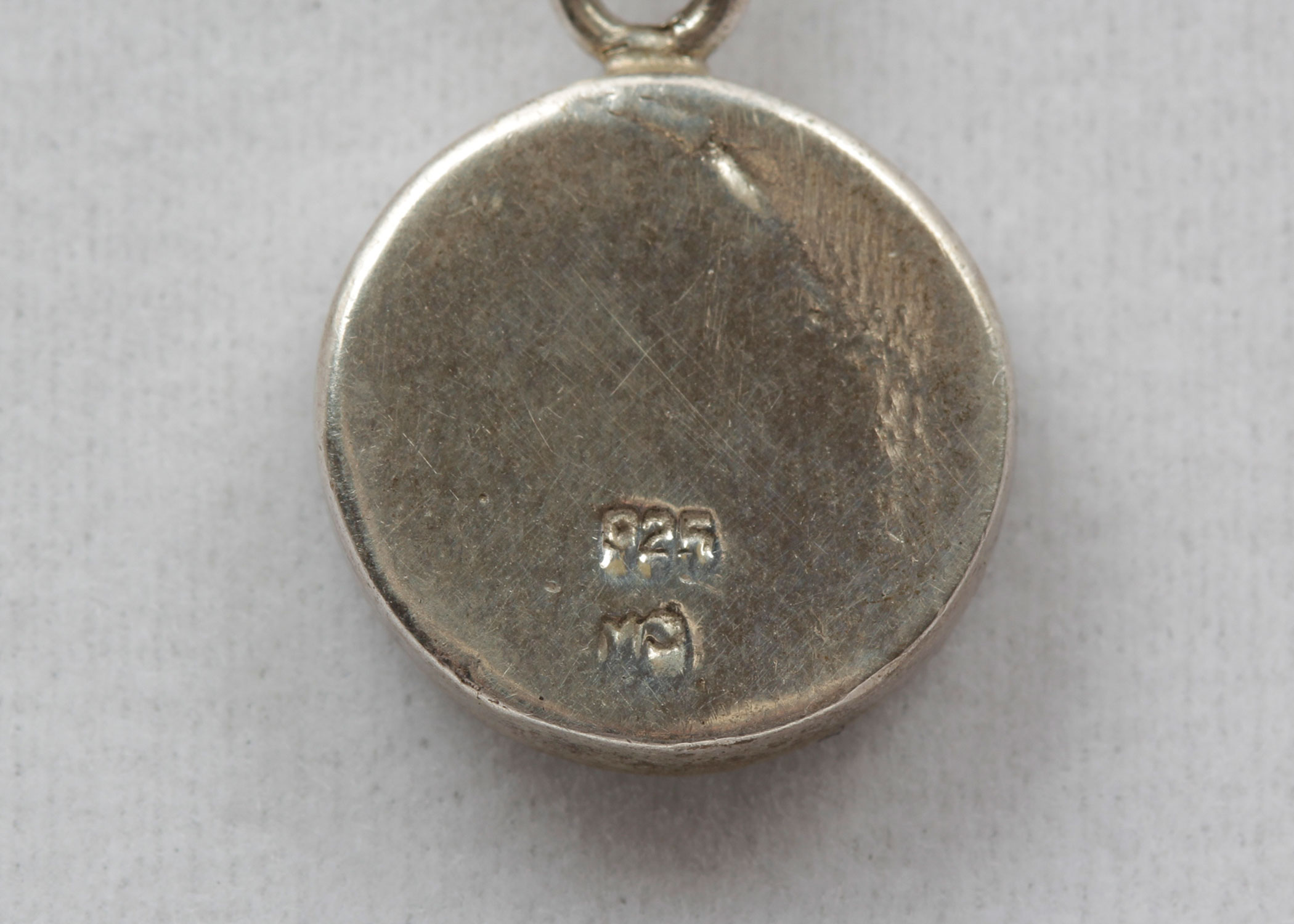 Sterling Silver Black Onyx Pendant Necklace