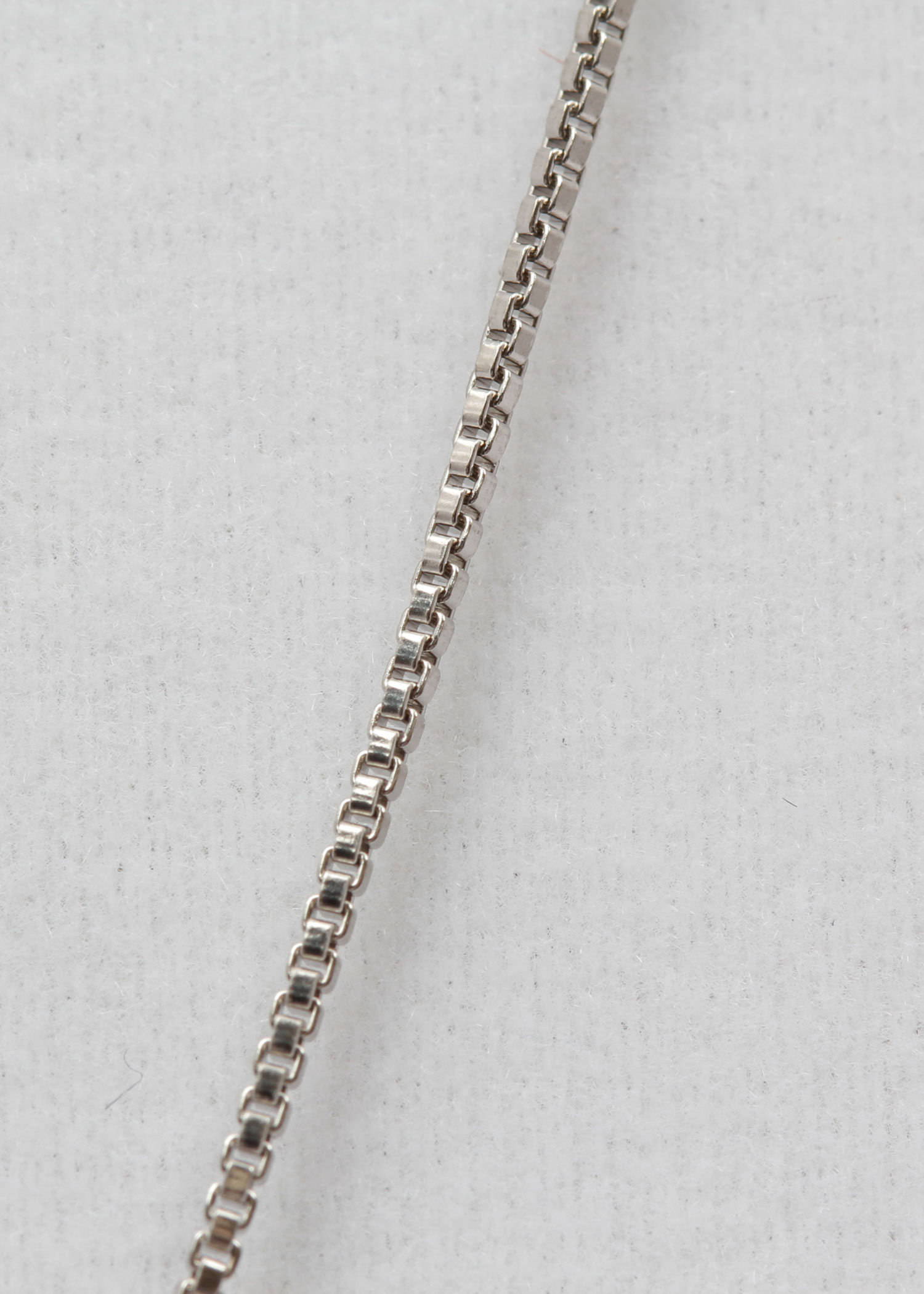 Sterling Silver Diamond Pendant Necklace
