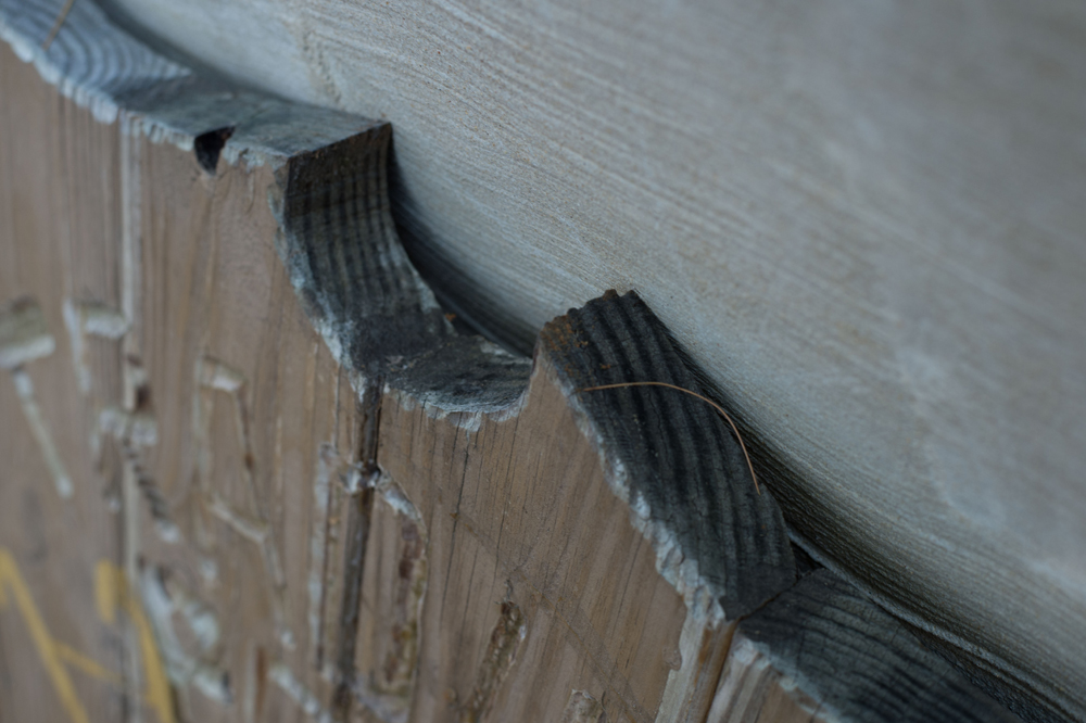 Wooden Trading Post Sign from Mt. Airy, MD